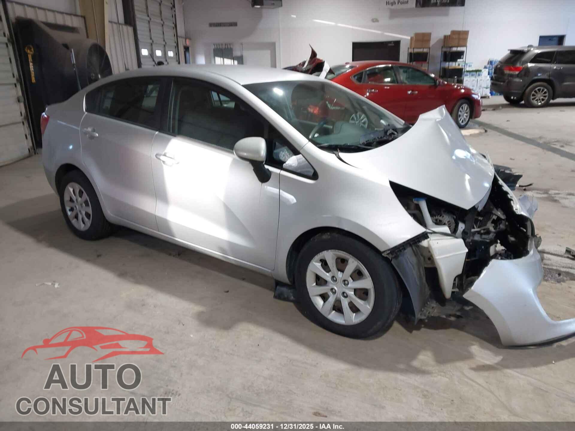 KIA RIO 2013 - KNADN4A31D6221089