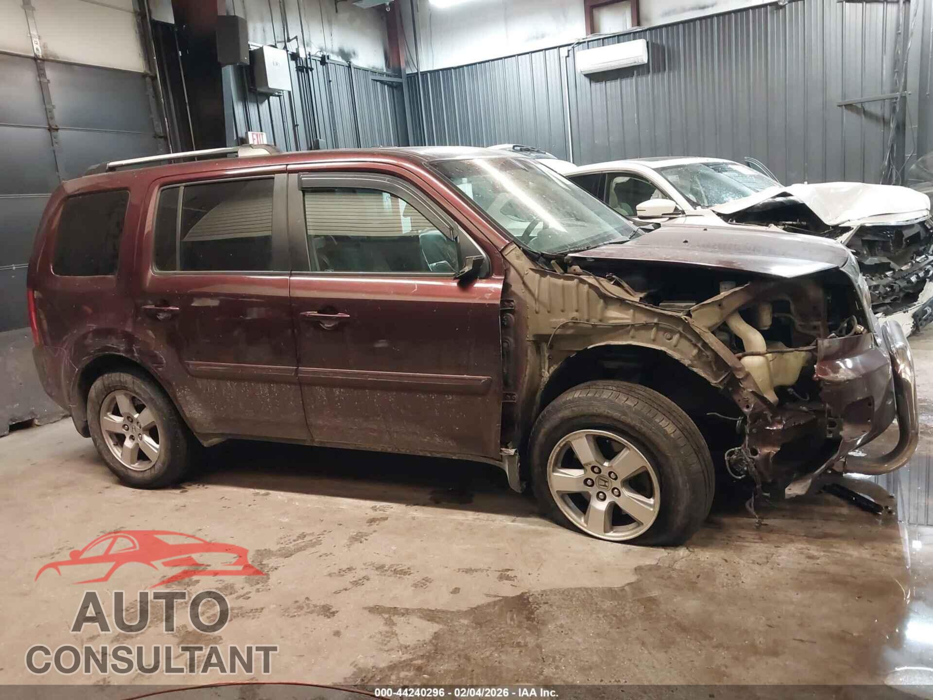 HONDA PILOT 2009 - 5FNYF48509B004248