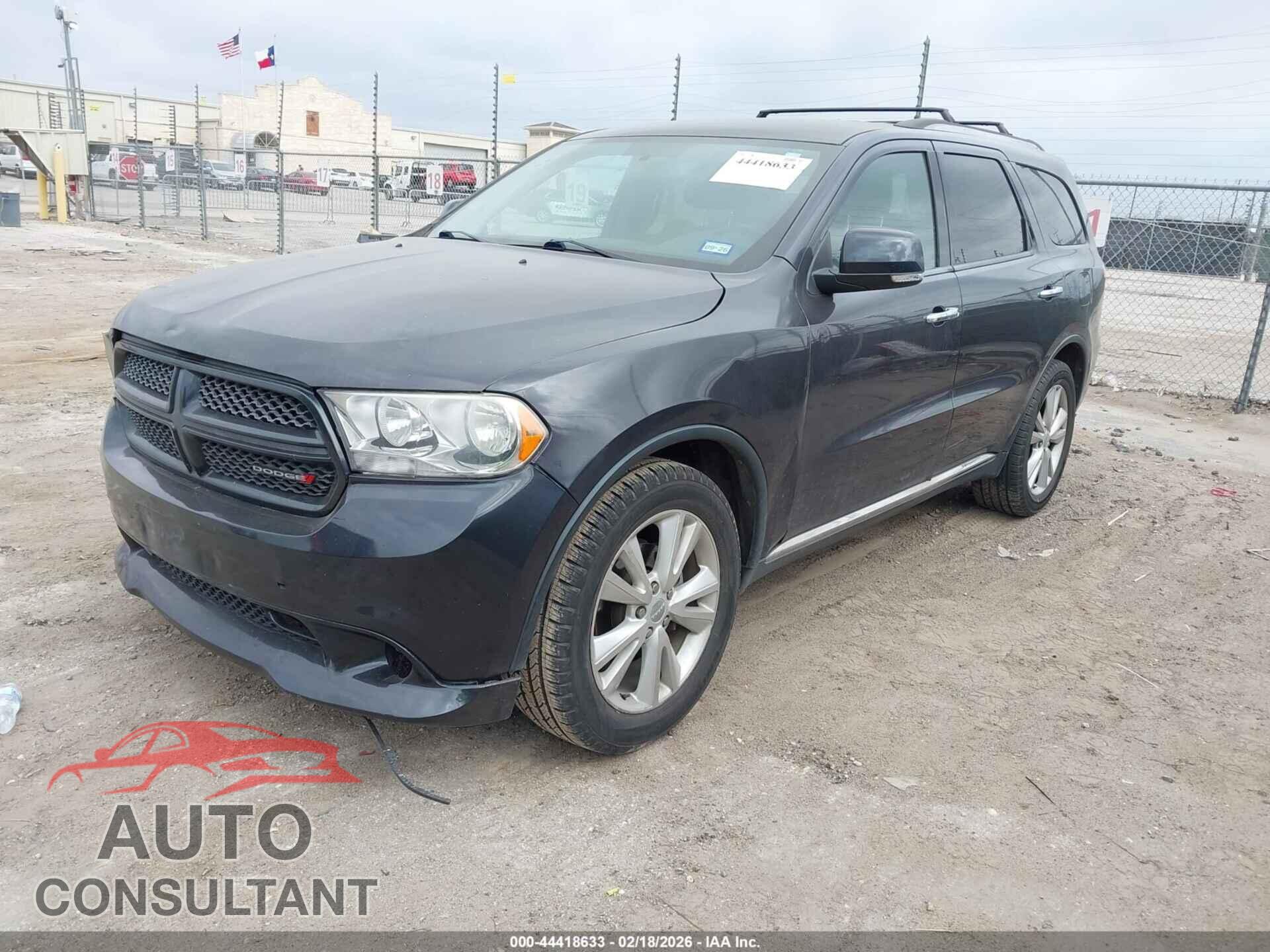 DODGE DURANGO 2013 - 1C4RDHDG0DC598063