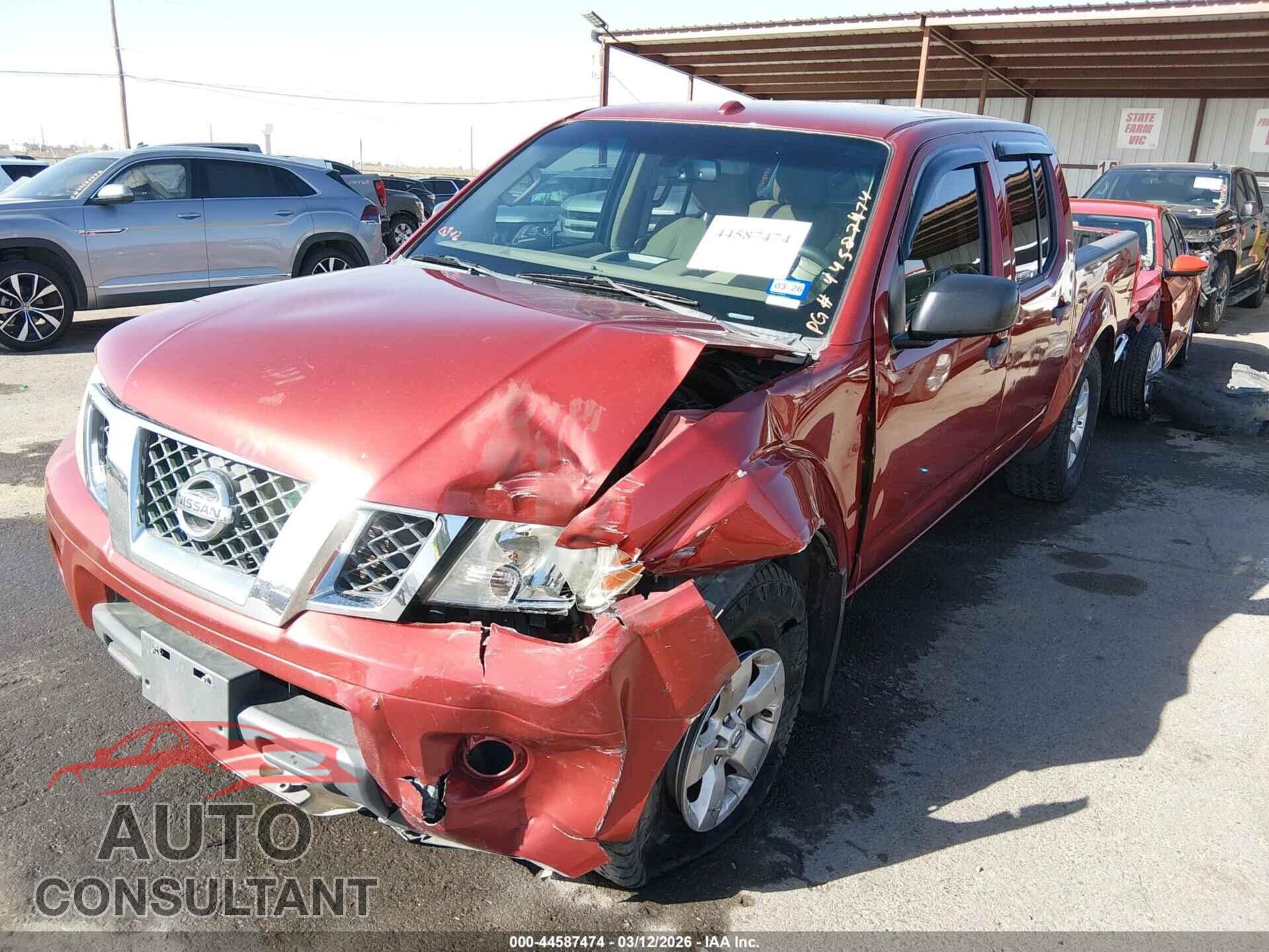 NISSAN FRONTIER 2013 - 1N6AD0EV9DN752587