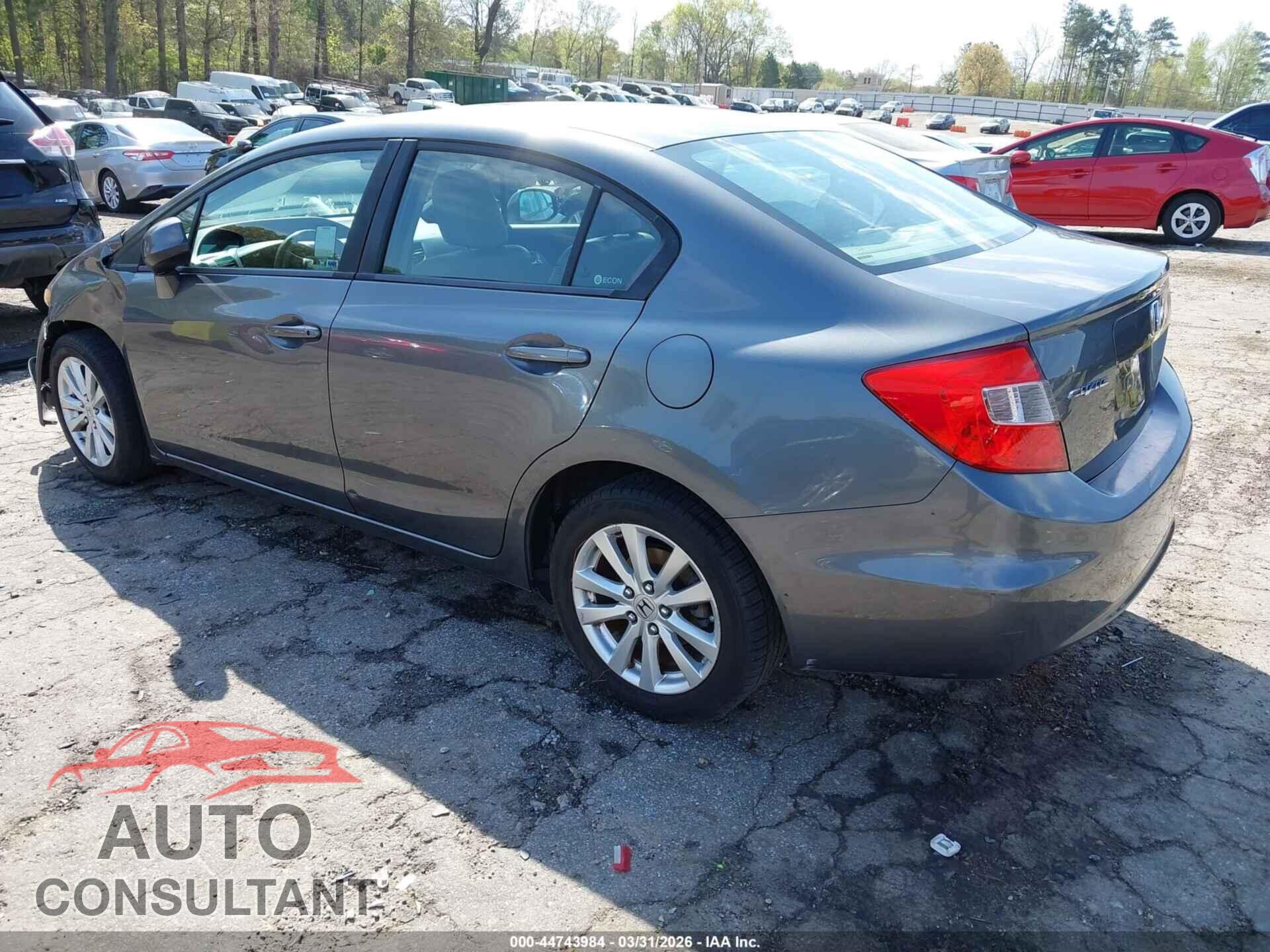 HONDA CIVIC 2012 - 19XFB2F94CE300058