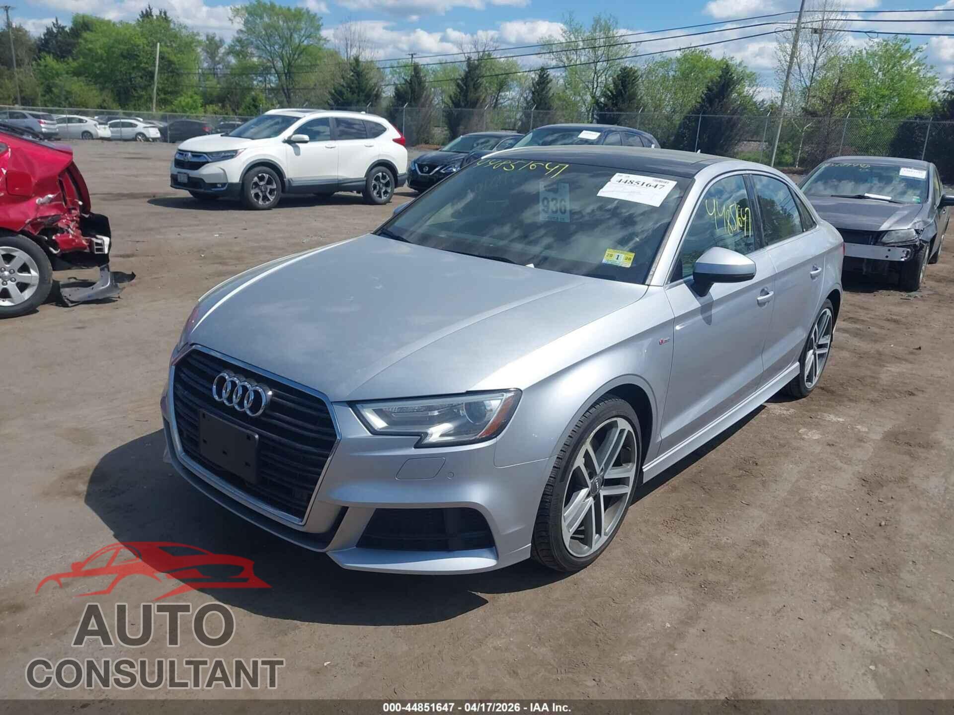AUDI A3 2017 - WAUGUGFF3H1041247