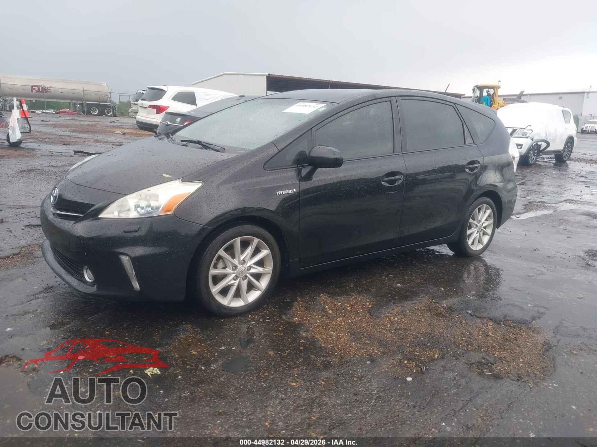 TOYOTA PRIUS V 2012 - JTDZN3EU8C3024541