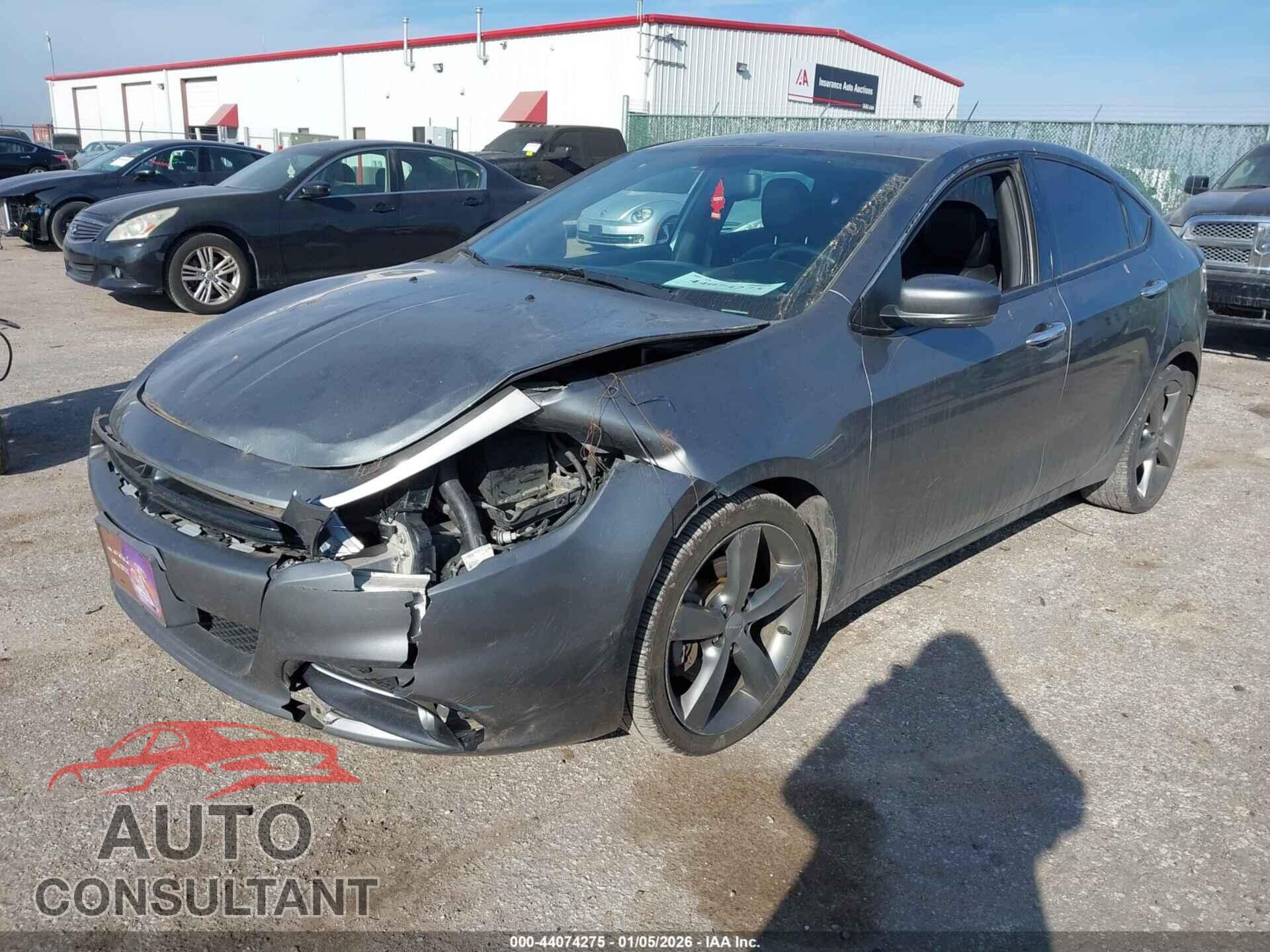 DODGE DART 2013 - 1C3CDFCA9DD346494