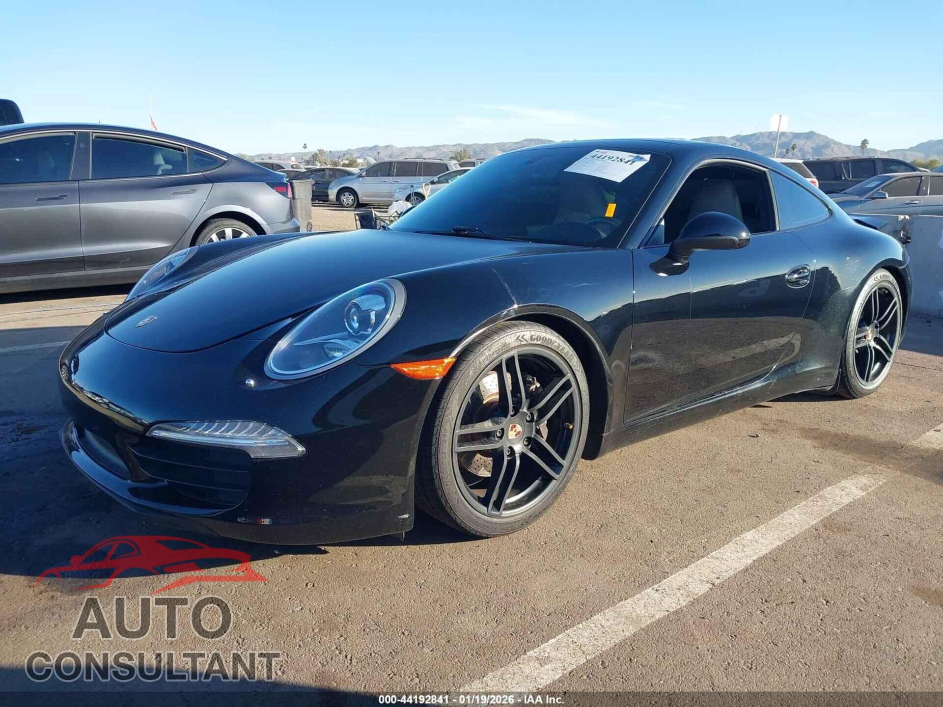 PORSCHE 911 2013 - WP0AA2A90DS107909