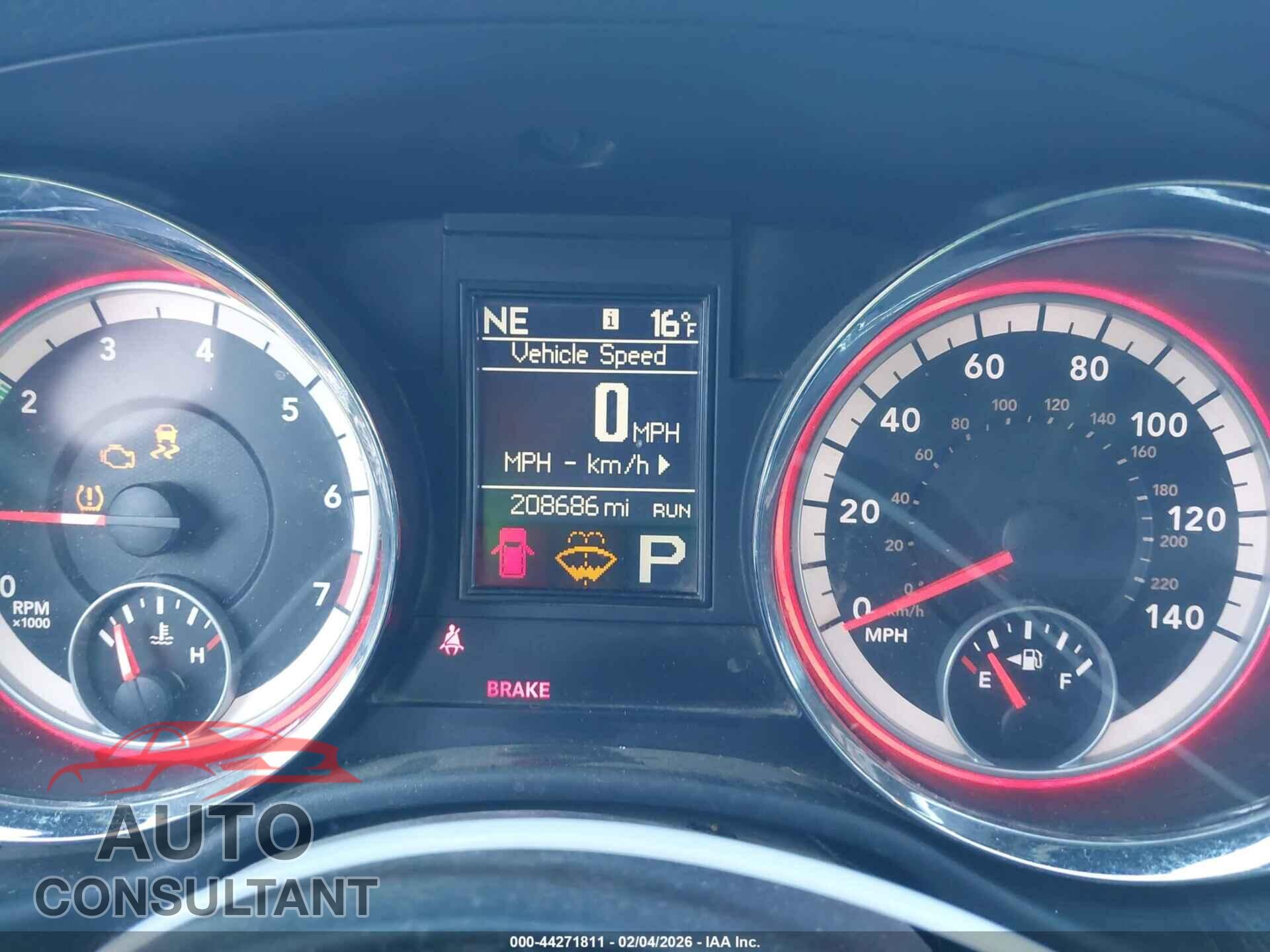 DODGE DURANGO 2013 - 1C4RDJAG8DC535532
