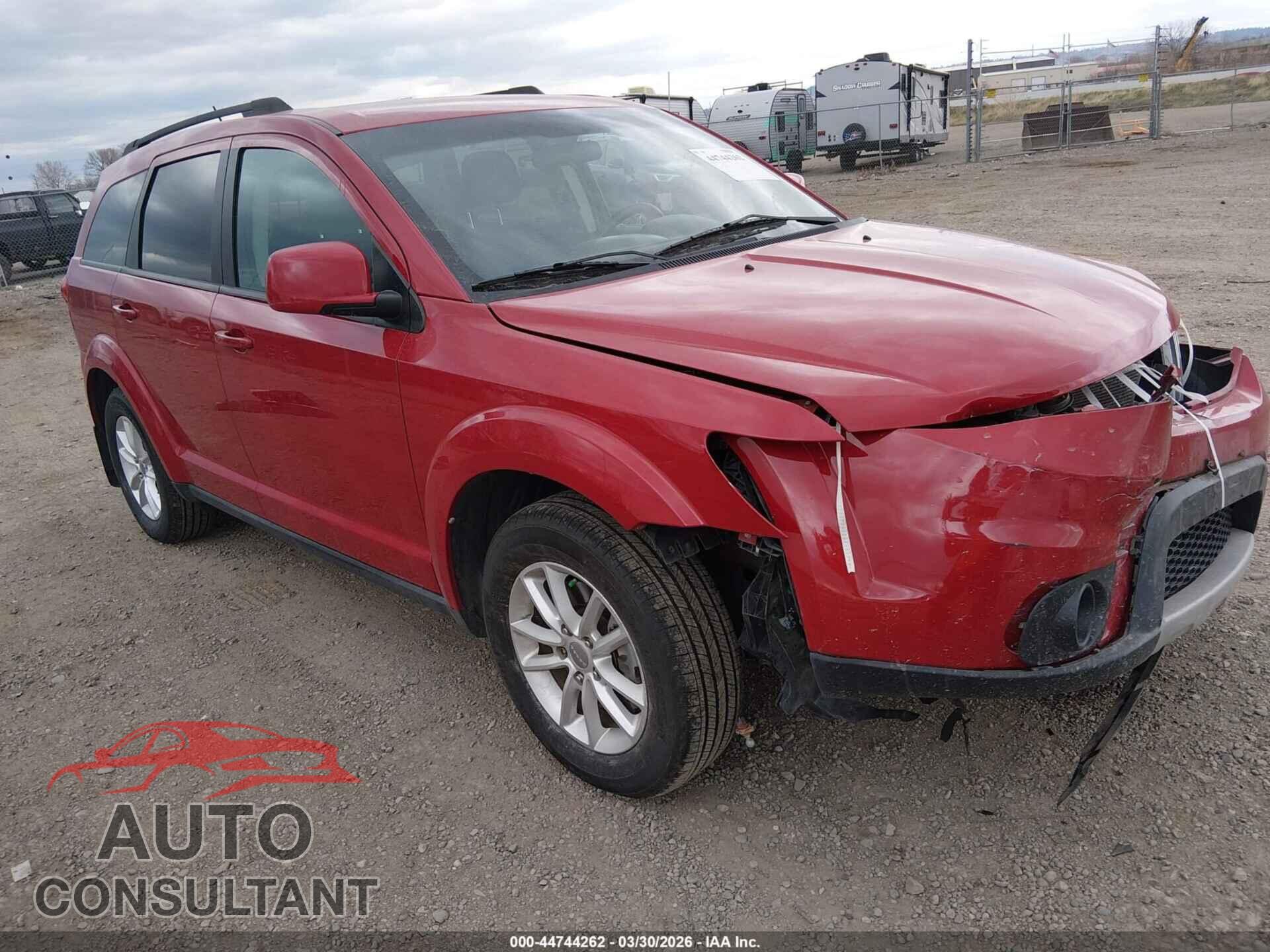 DODGE JOURNEY 2013 - 3C4PDCBG0DT587694