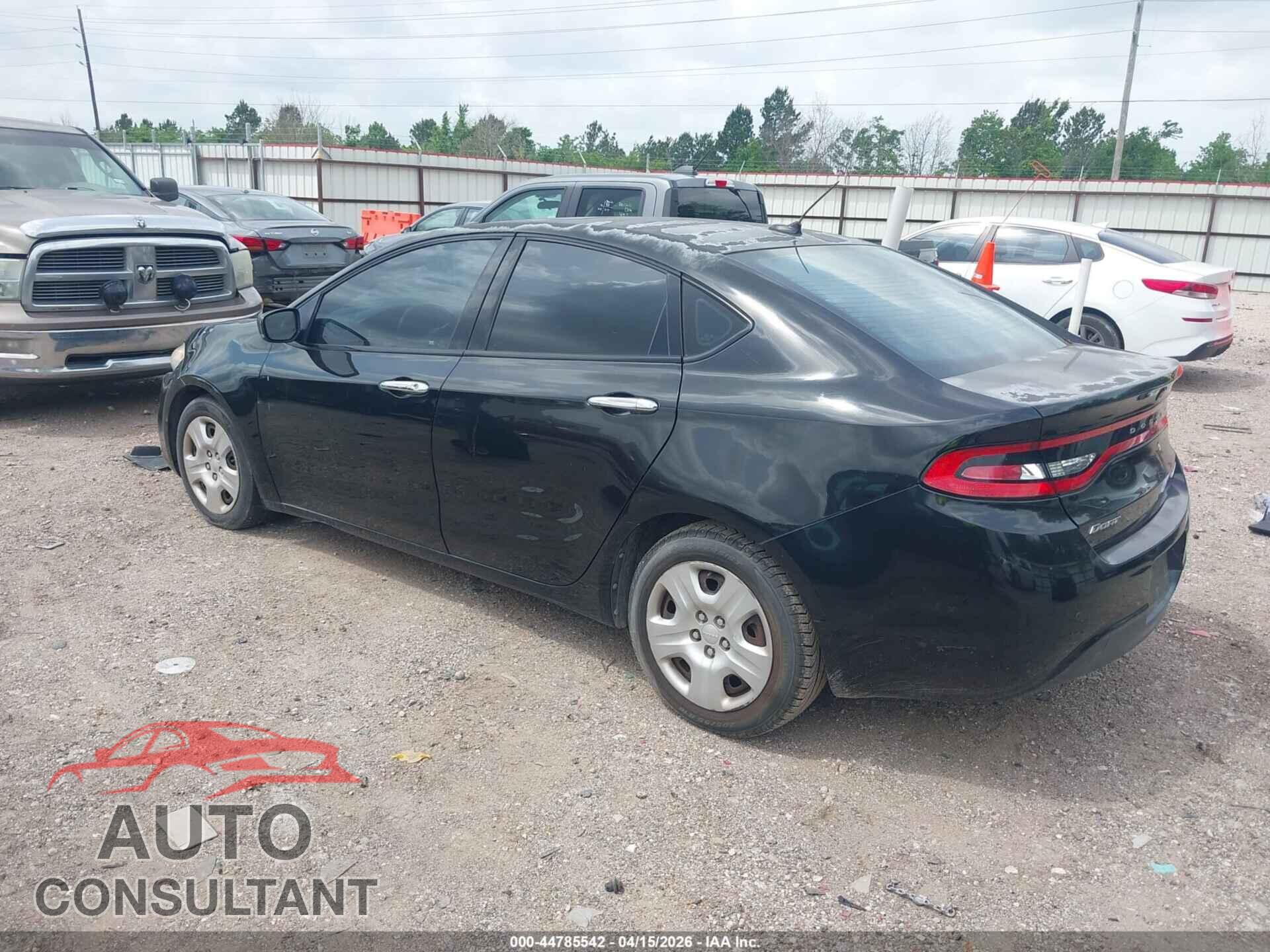 DODGE DART 2013 - 1C3CDFCA2DD188774
