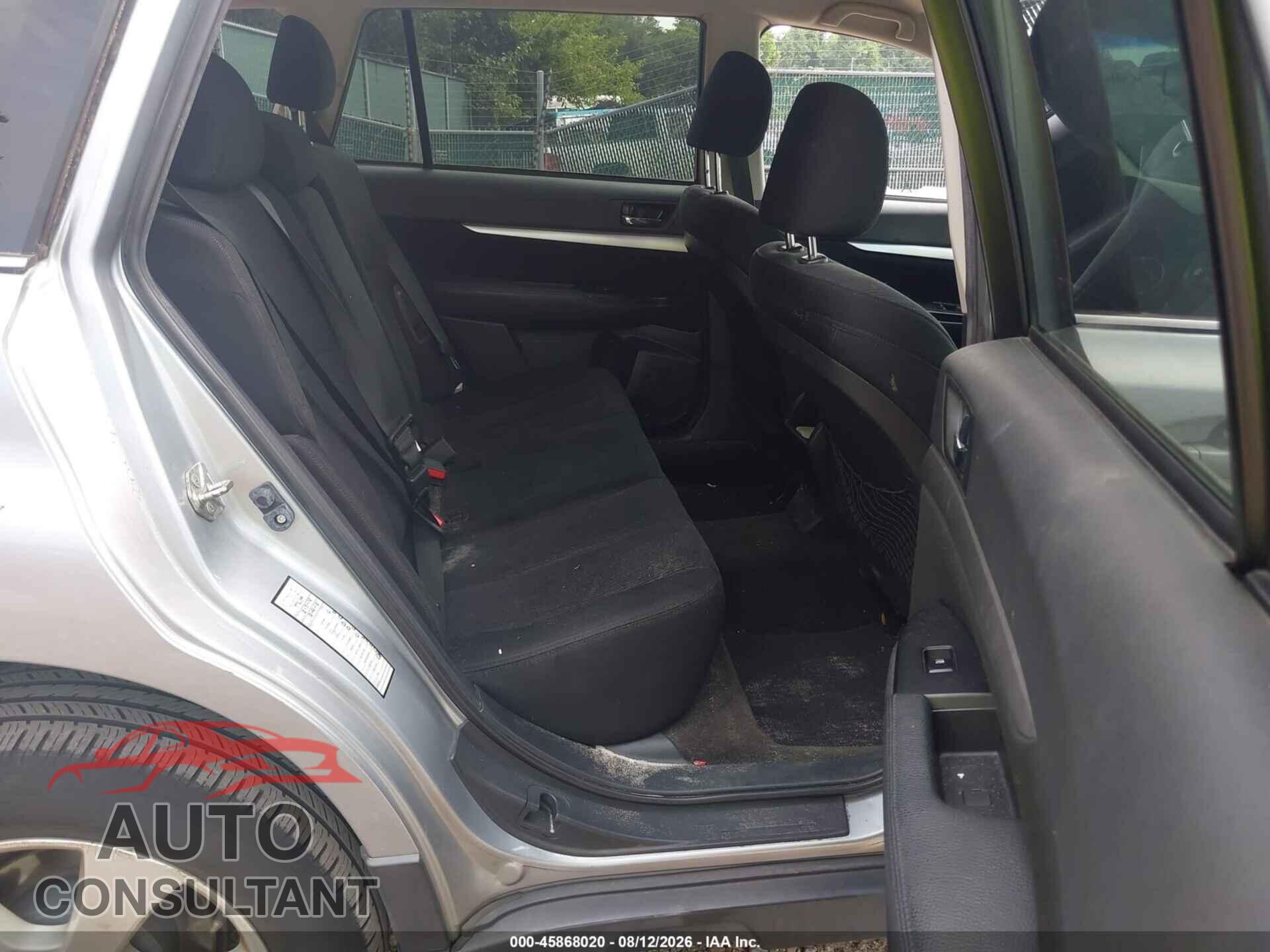 SUBARU OUTBACK 2014 - 4S4BRBCC4E3278532