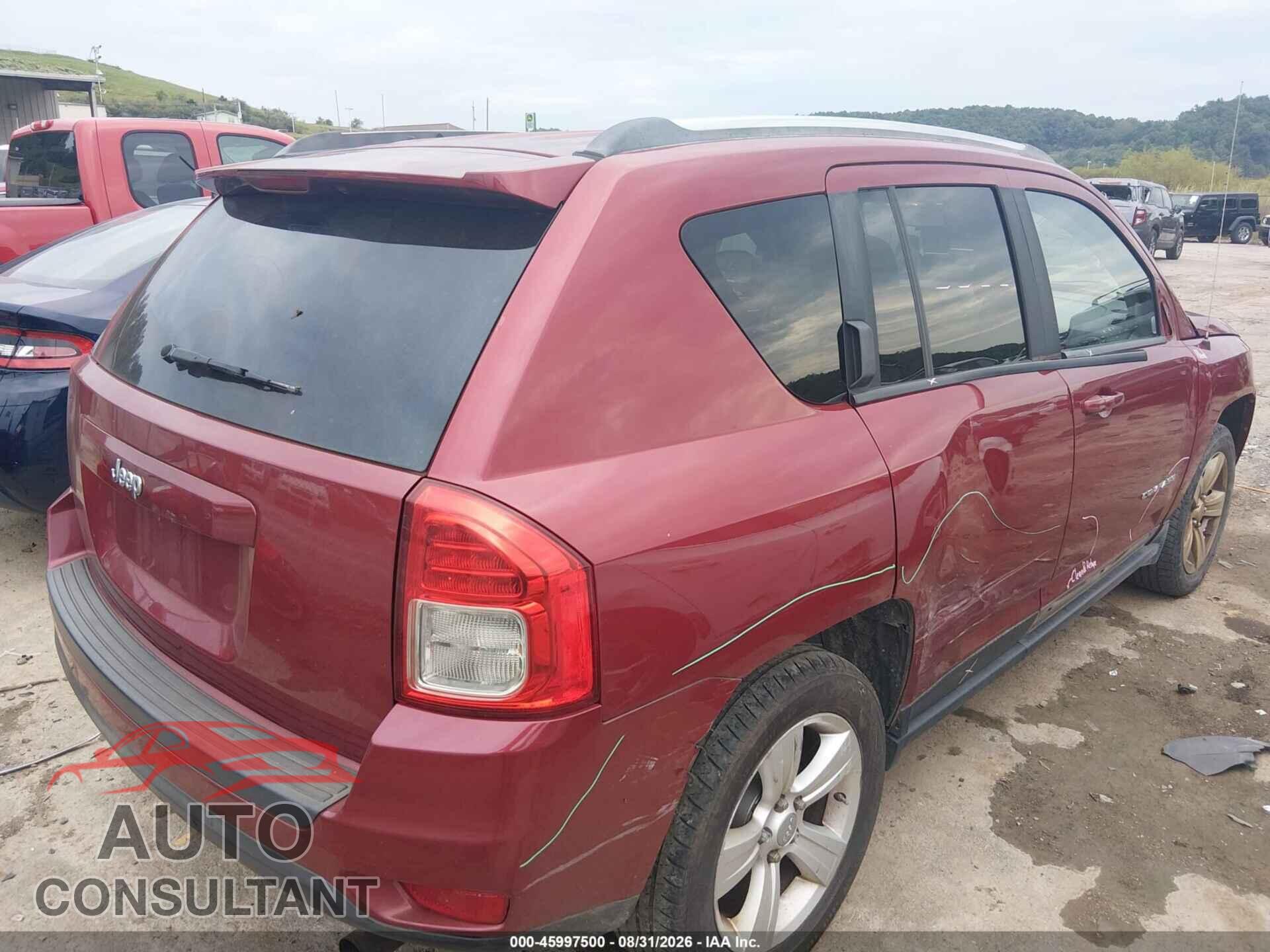 JEEP COMPASS 2012 - 1C4NJDBB5CD630697