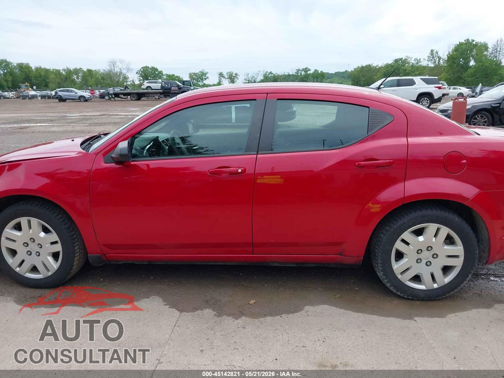 DODGE AVENGER 2013 - 1C3CDZAB6DN637199