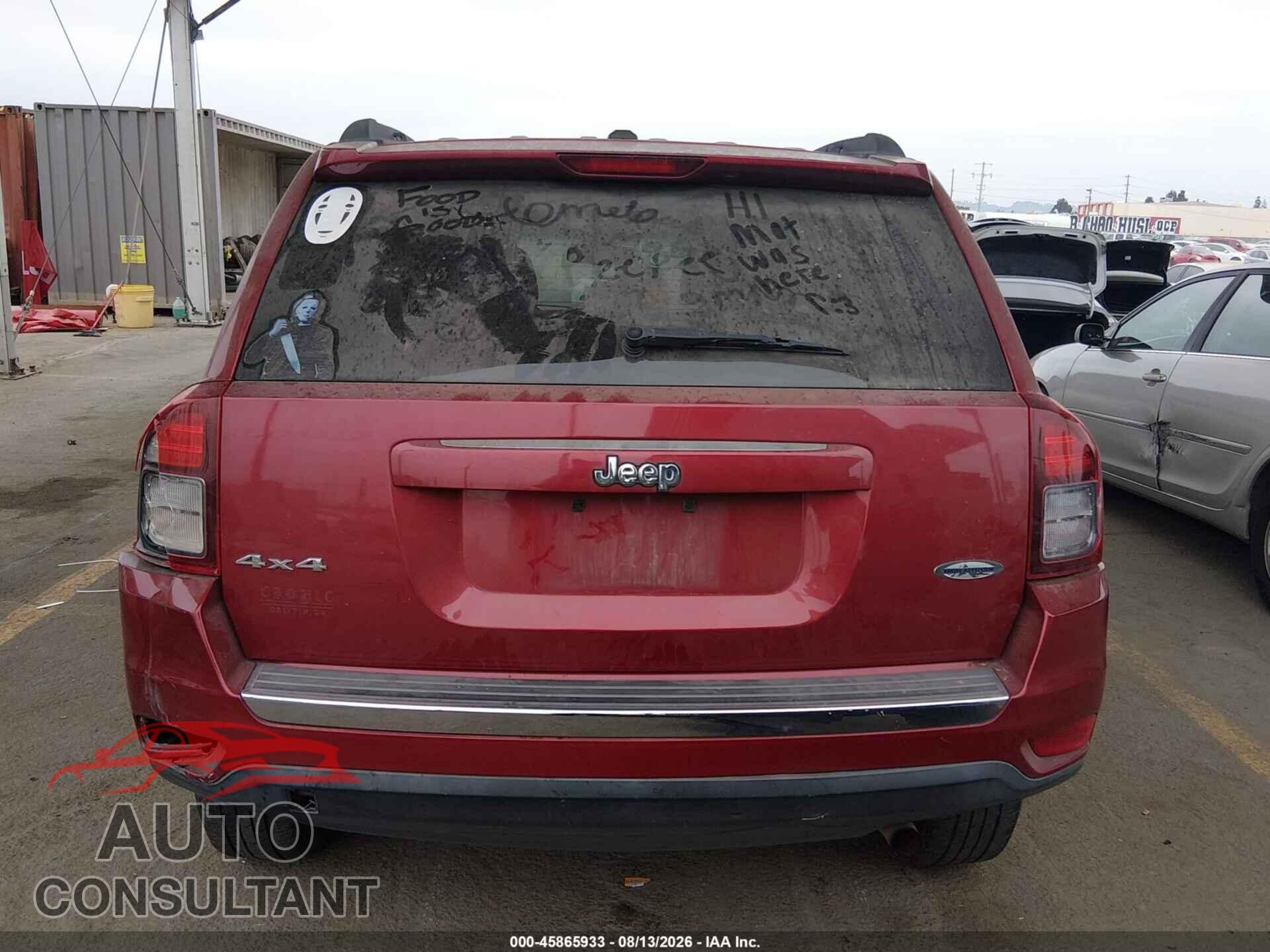 JEEP COMPASS 2015 - 1C4NJDEB3FD395877