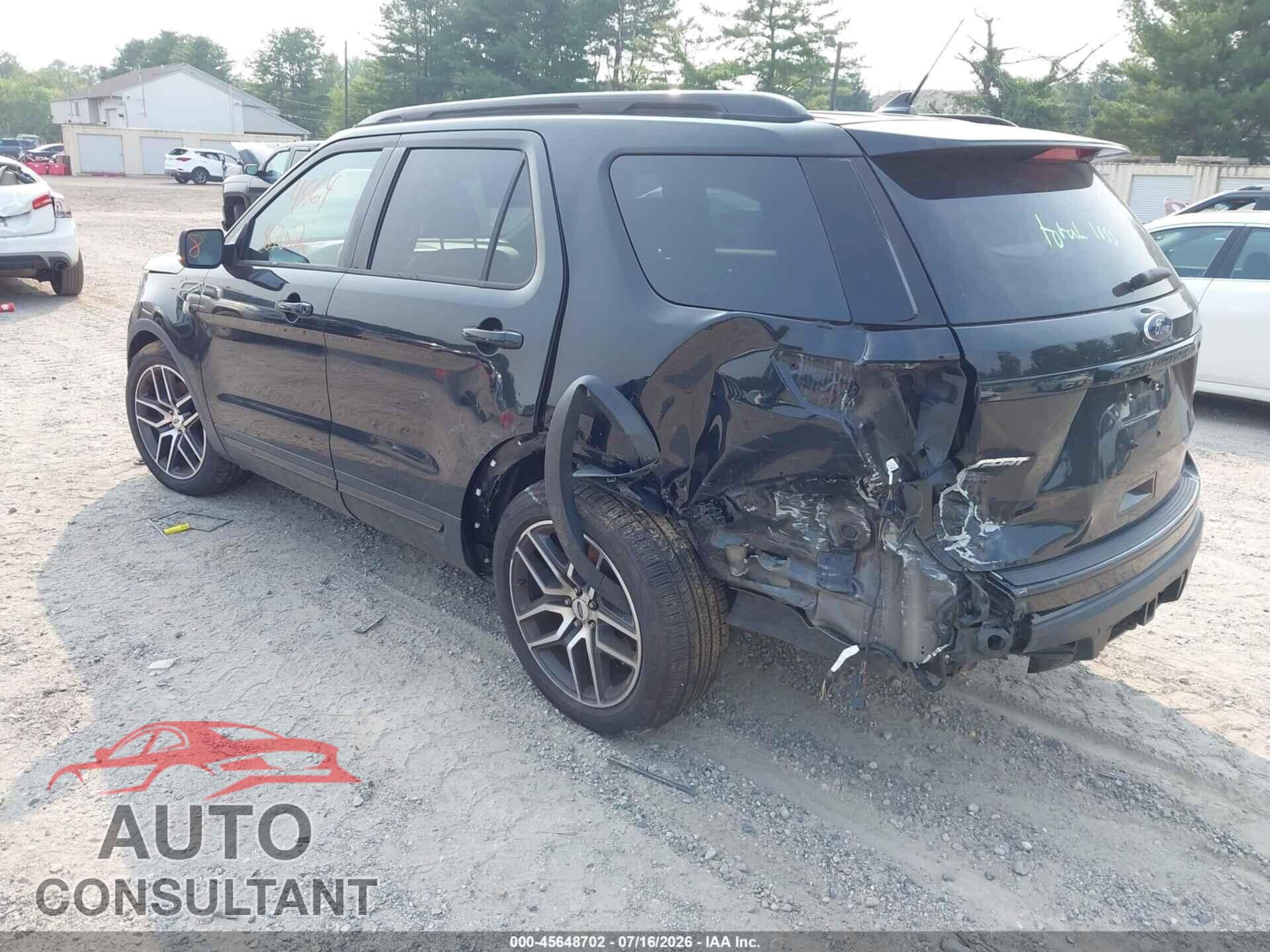 FORD EXPLORER 2018 - 1FM5K8GT1JGB03074