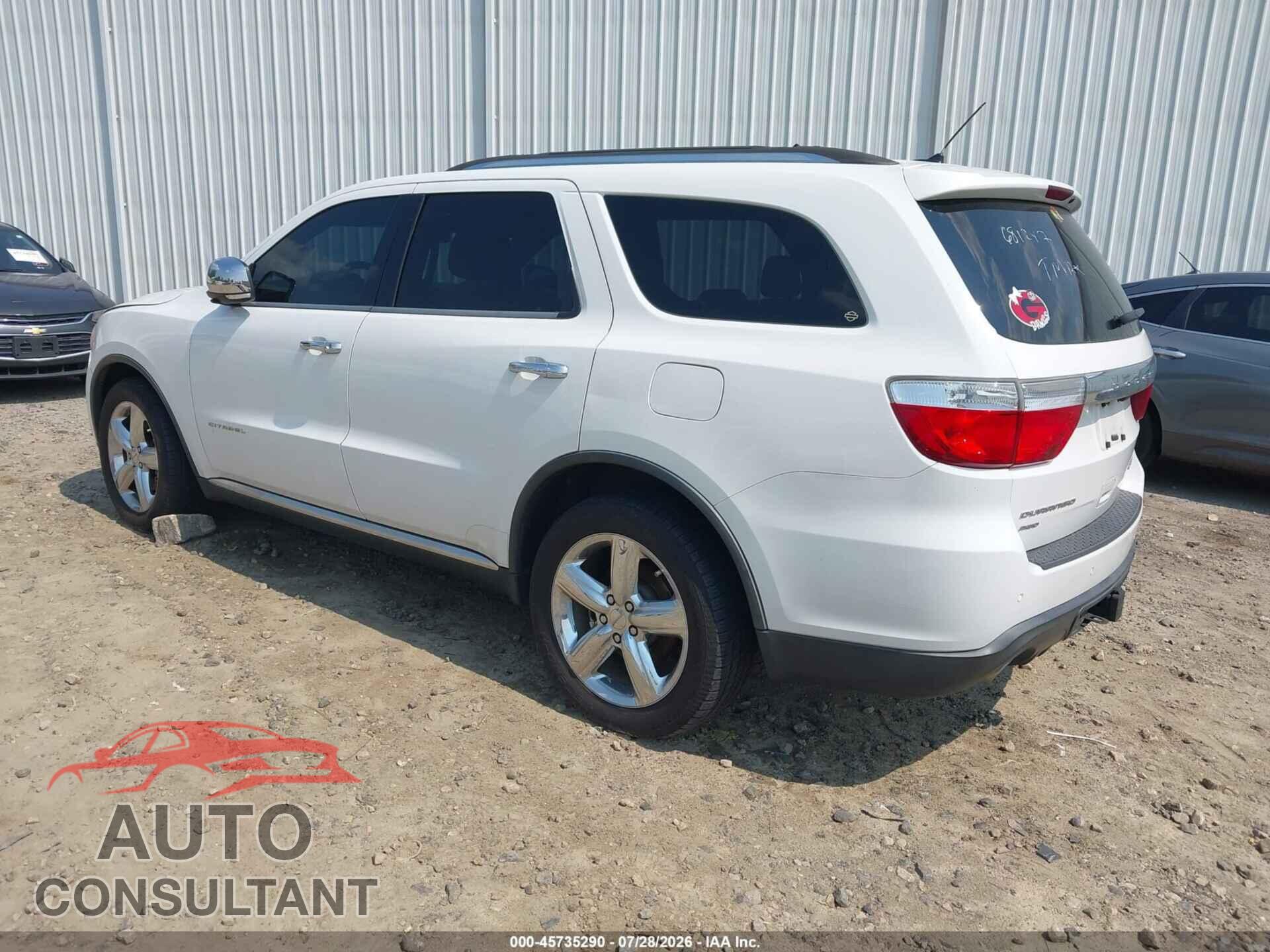 DODGE DURANGO 2013 - 1C4SDJET3DC681247