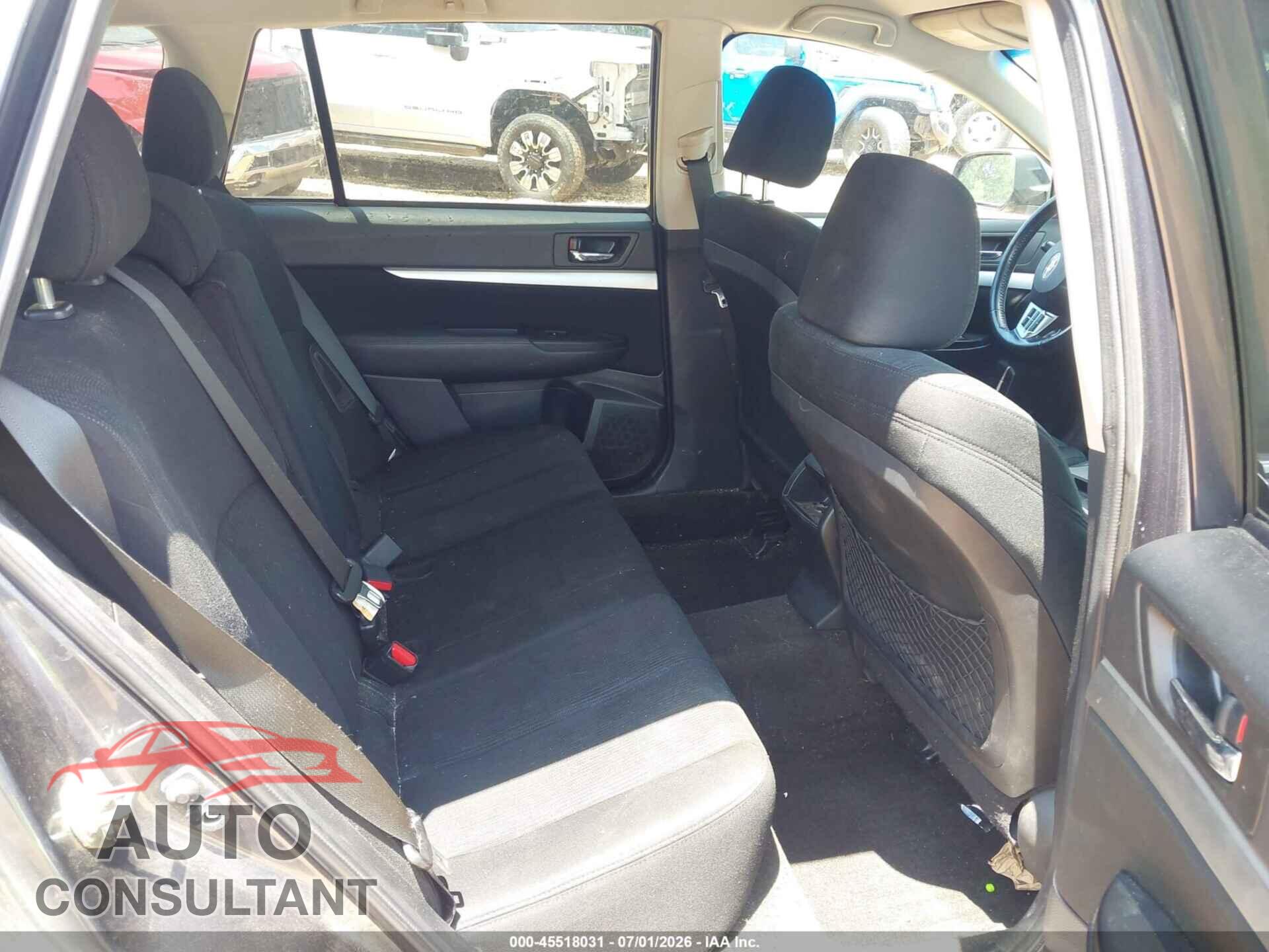 SUBARU OUTBACK 2014 - 4S4BRBCC4E3292902