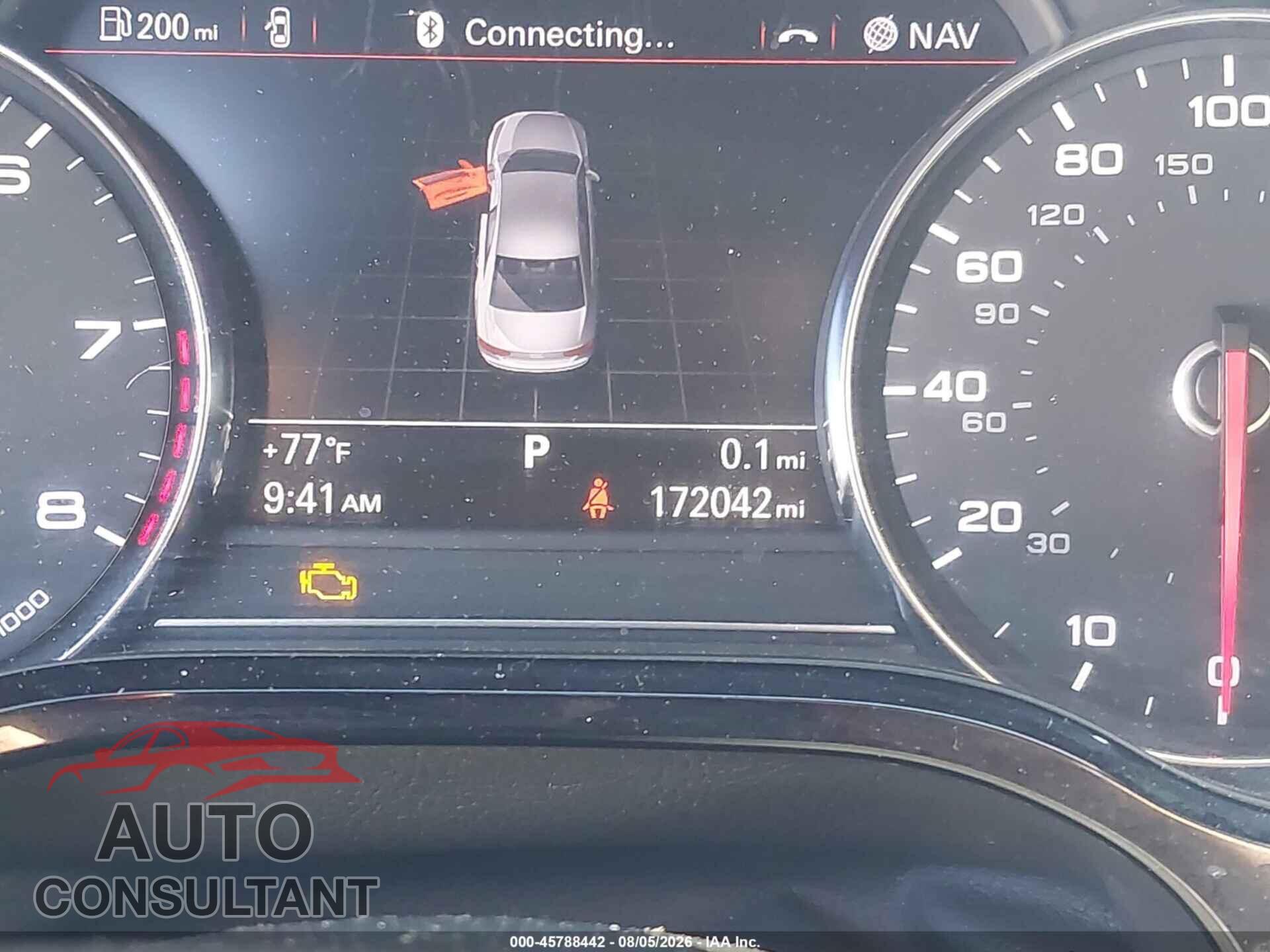 AUDI A8 L 2012 - WAURVAFD3CN007098
