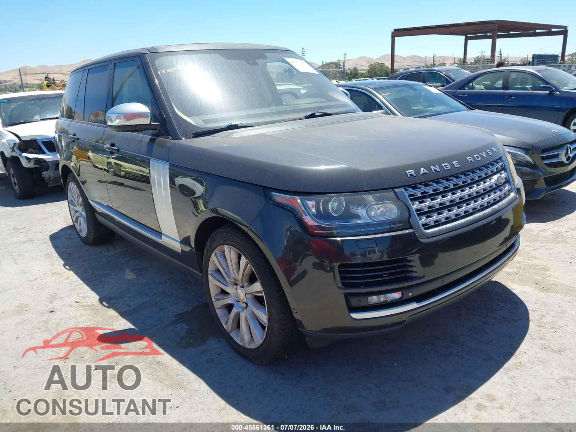 LAND ROVER RANGE ROVER 2014 - SALGS2EF4EA142847
