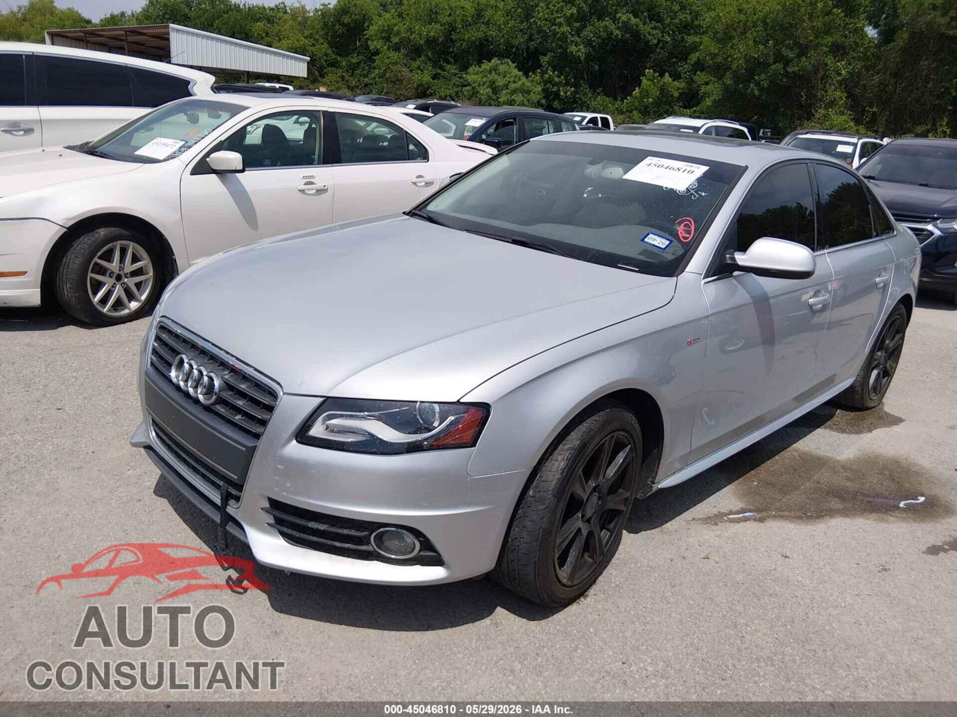 AUDI A4 2012 - WAUFFAFL1CN006183