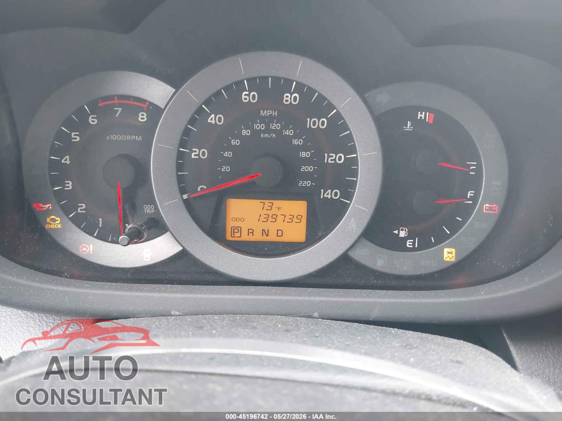 TOYOTA RAV4 2011 - 2T3WF4DV9BW078670