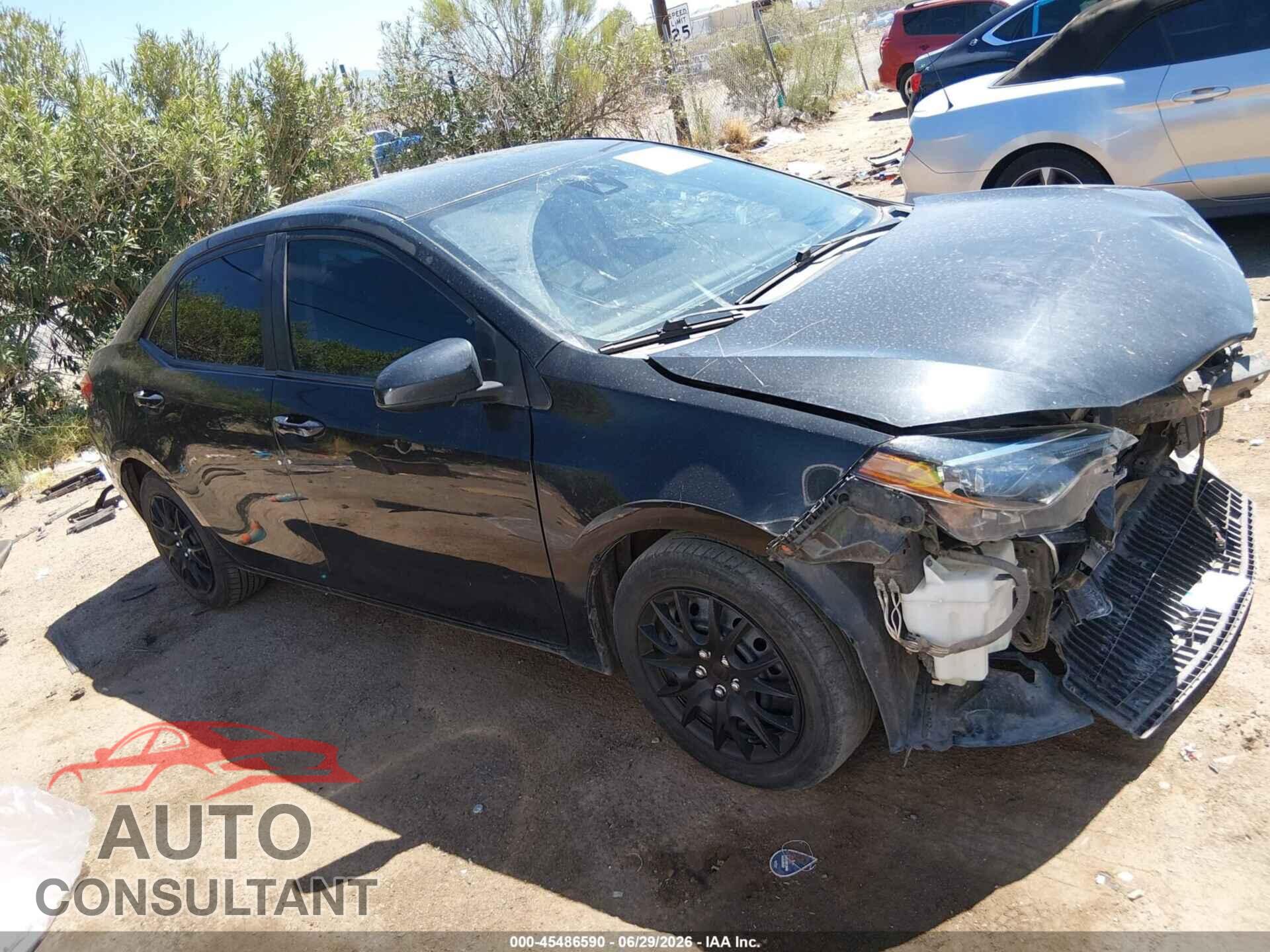 TOYOTA COROLLA 2018 - 2T1BURHE8JC123473
