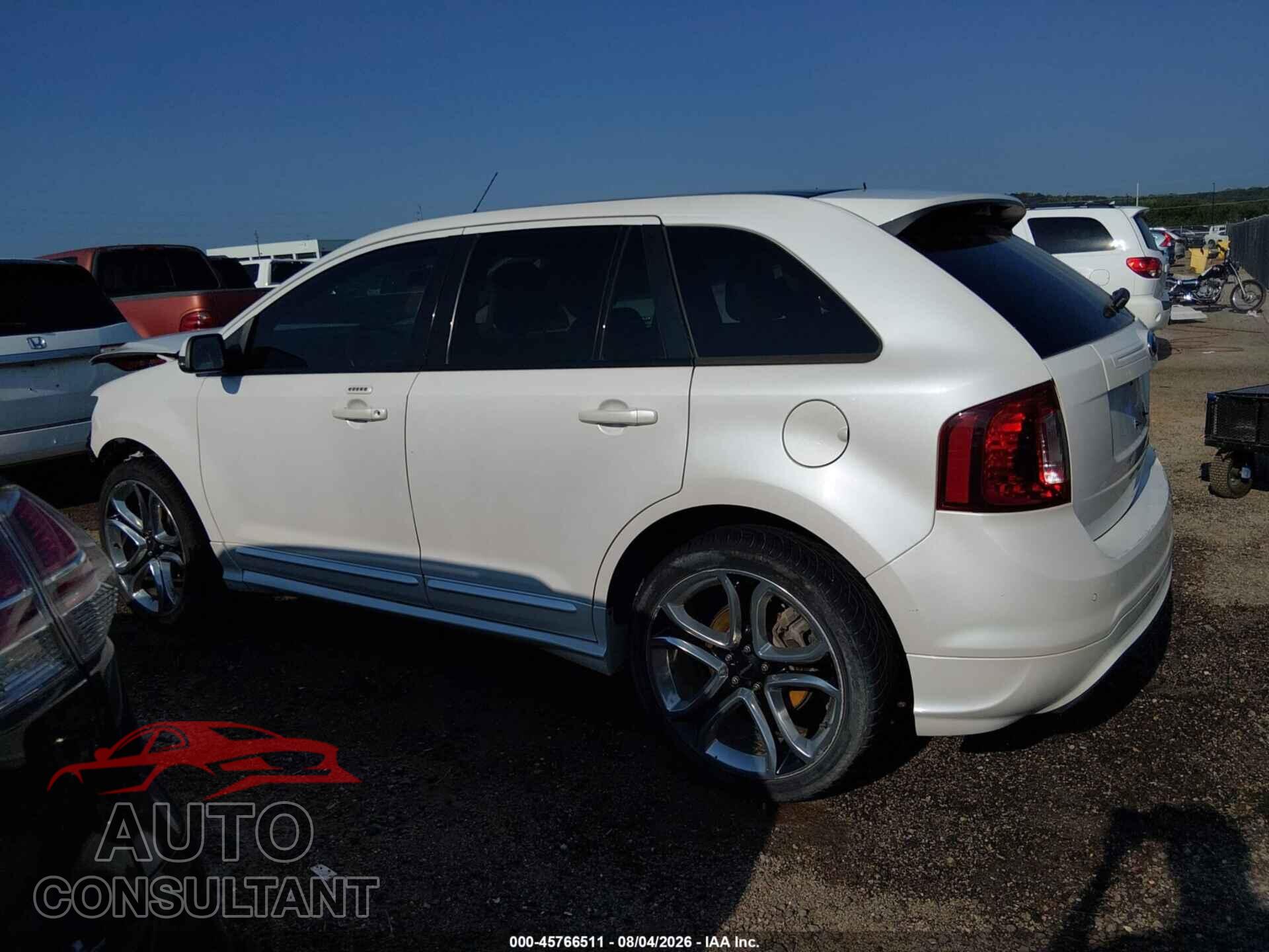 FORD EDGE 2013 - 2FMDK3AKXDBC53940