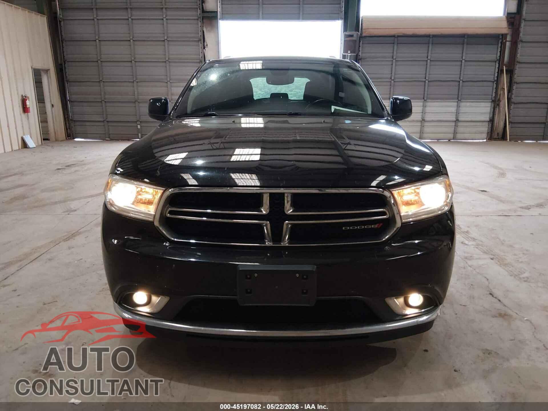 DODGE DURANGO 2019 - 1C4RDJAG4KC744439
