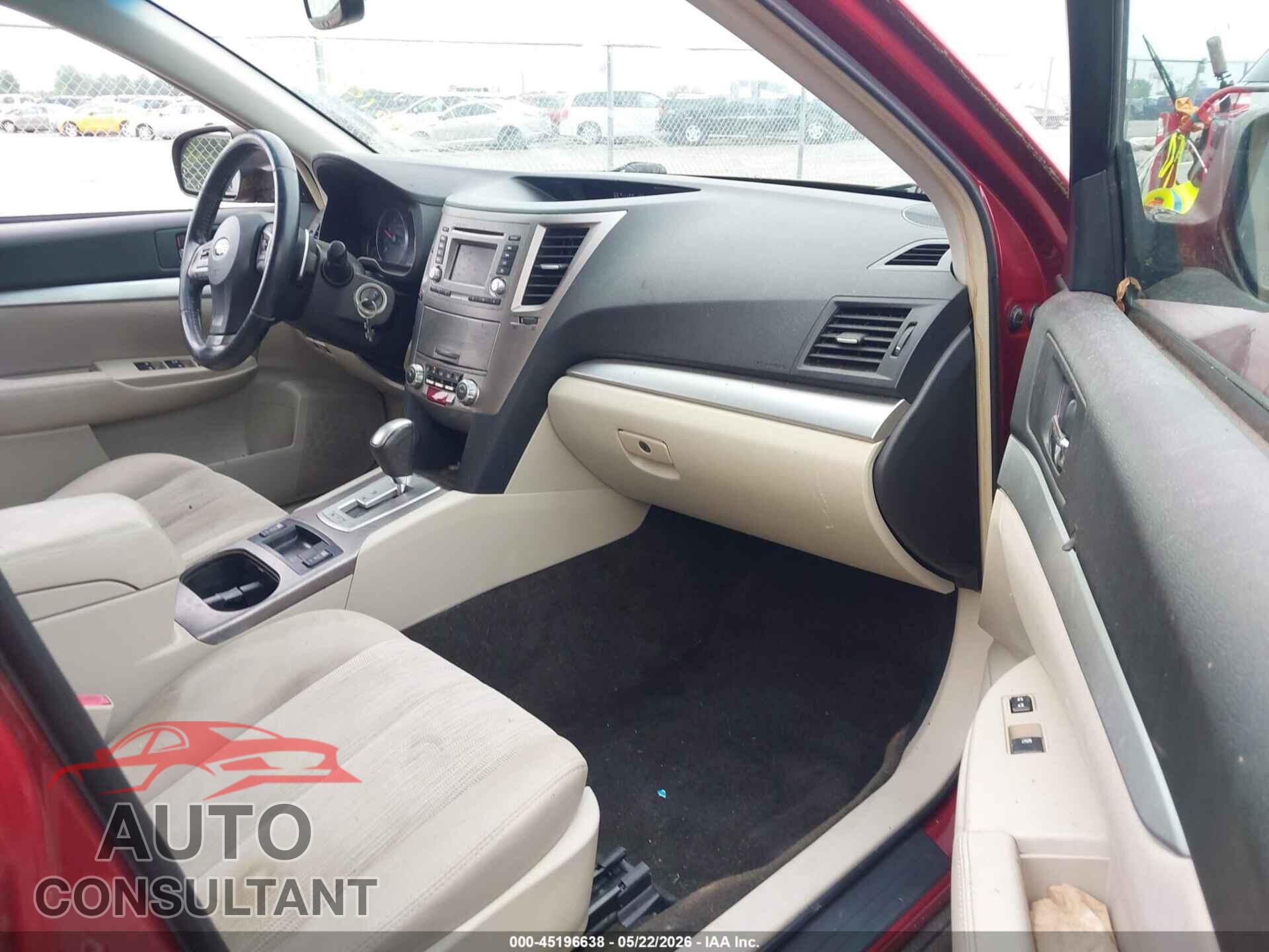 SUBARU OUTBACK 2014 - 4S4BRBDC8E3201449
