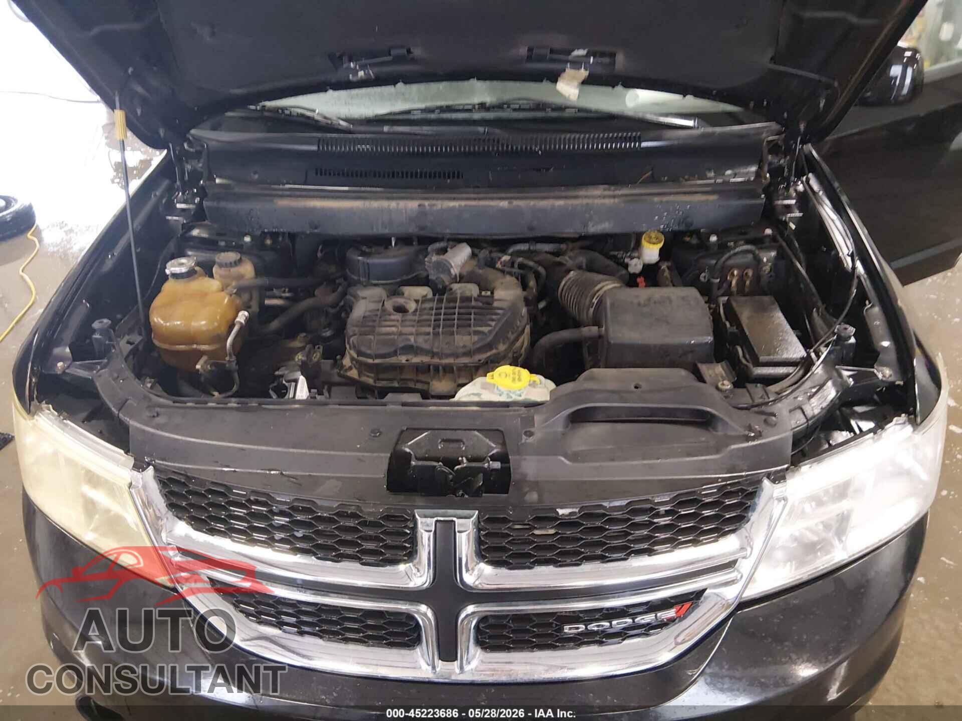 DODGE JOURNEY 2012 - 3C4PDCBG4CT267602