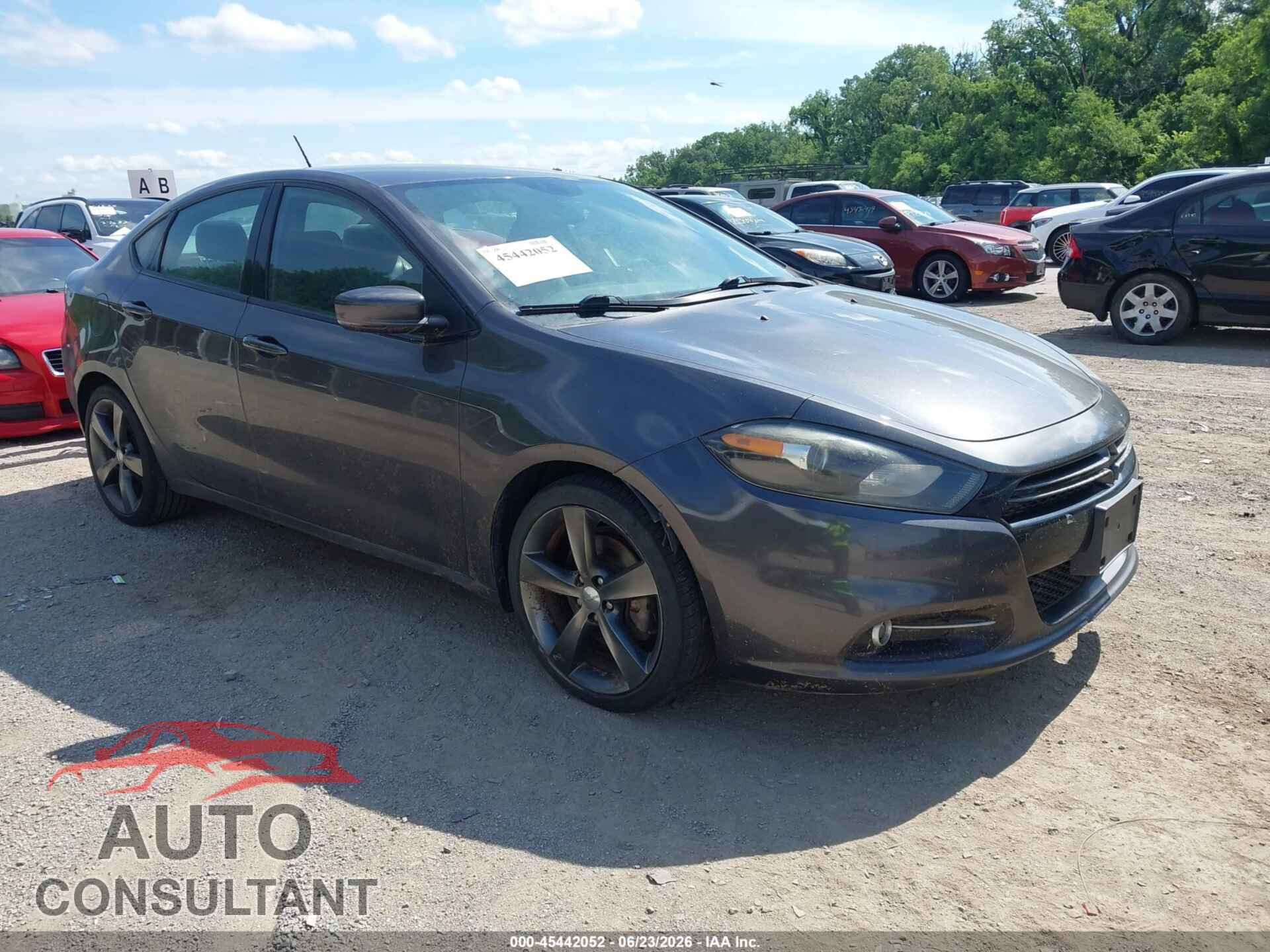 DODGE DART 2014 - 1C3CDFEB0ED918768