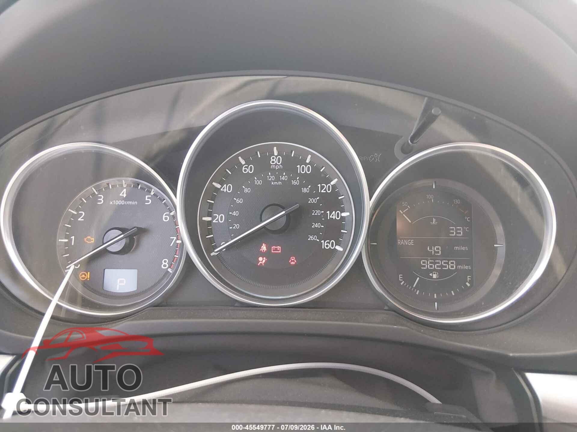 MAZDA CX-5 2017 - JM3KFABL9H0143732