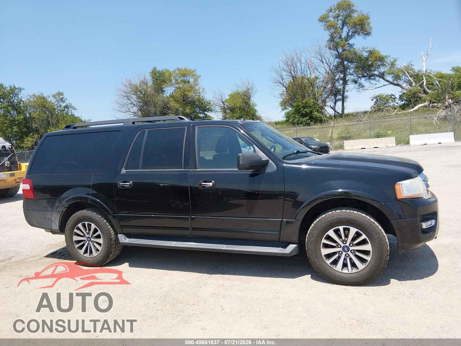 FORD EXPEDITION EL 2017 - 1FMJK1JT9HEA74606