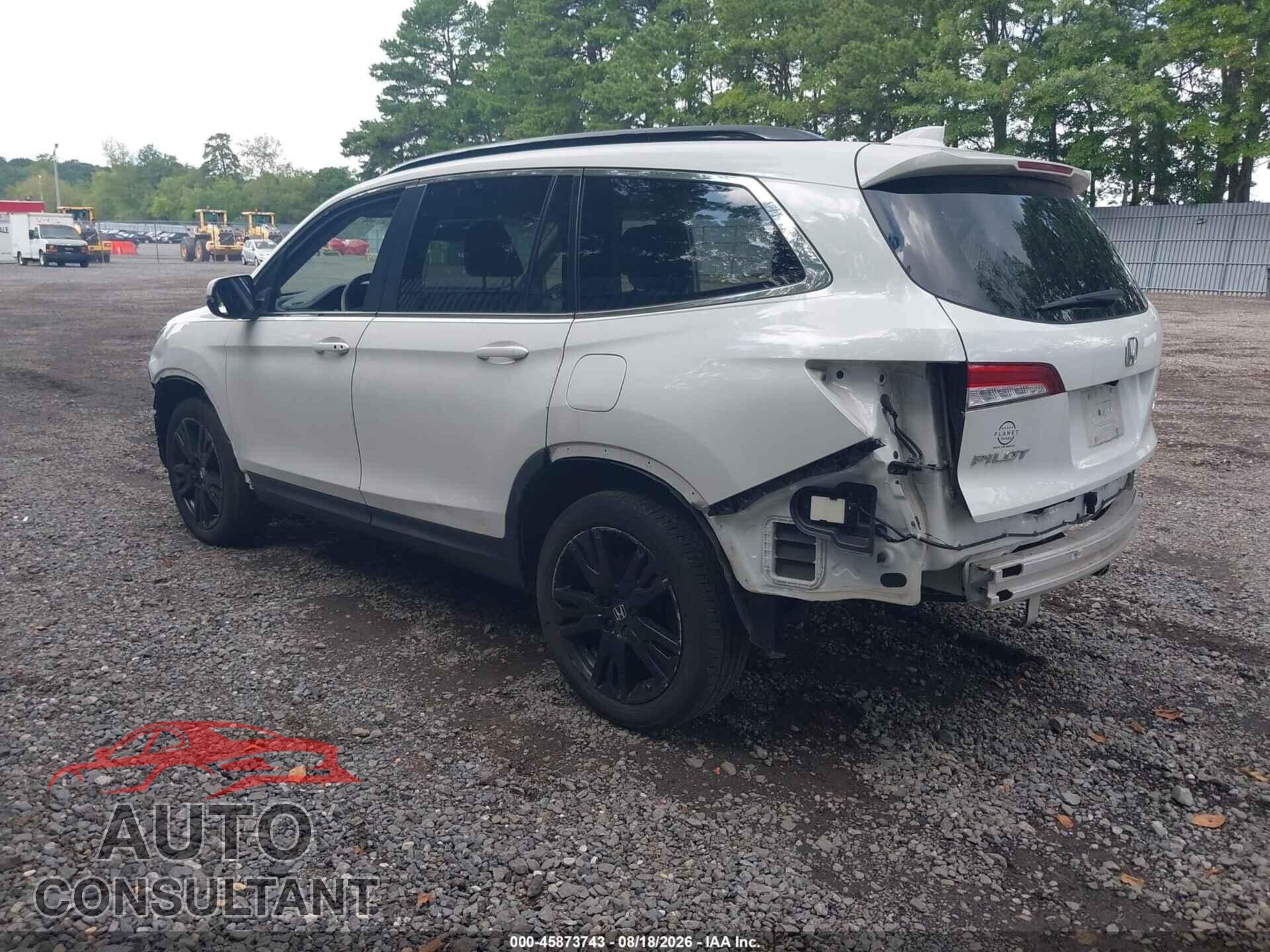 HONDA PILOT 2021 - 5FNYF6H28MB086367