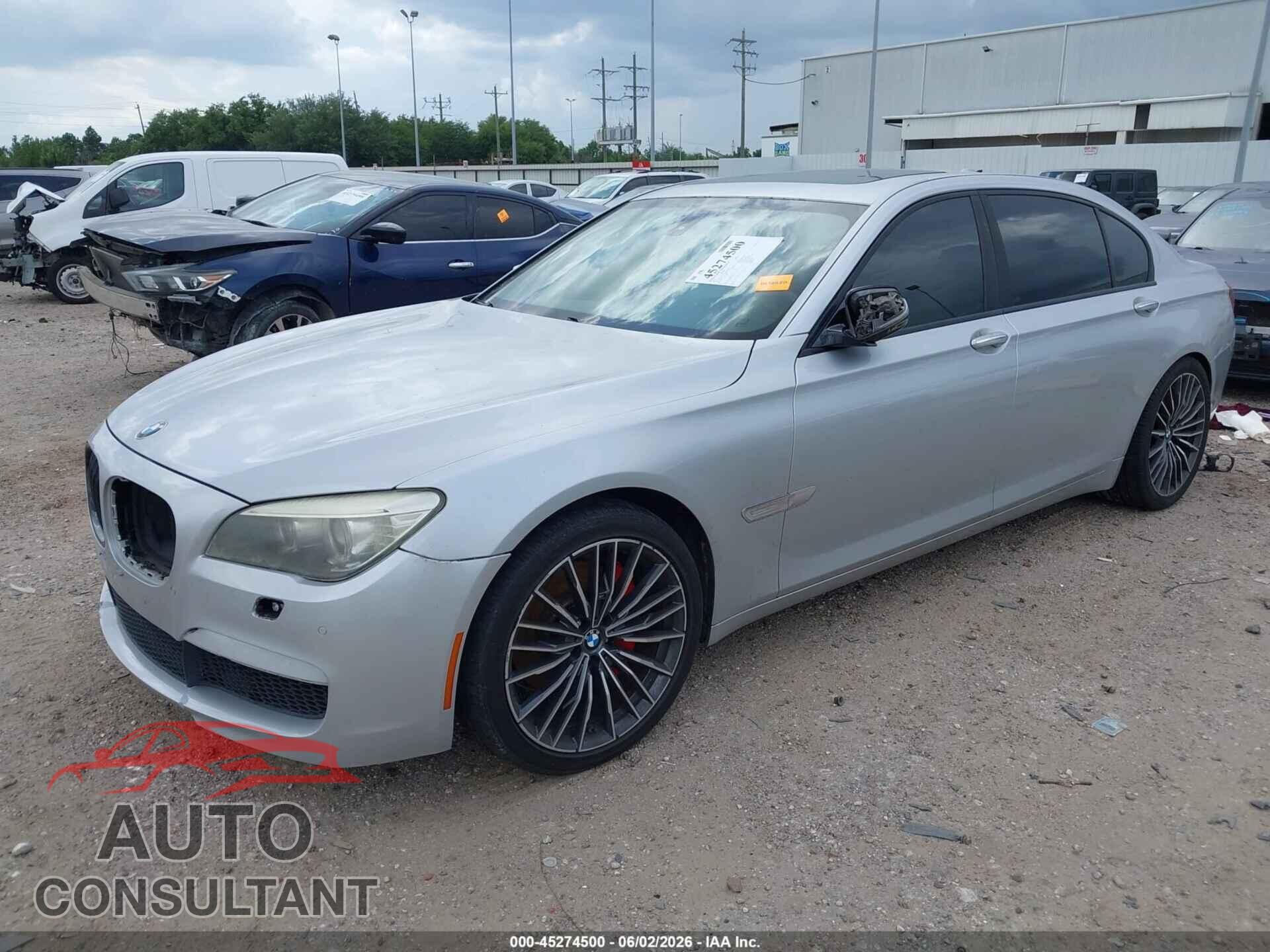 BMW 740LI 2013 - WBAYE4C51DD136894