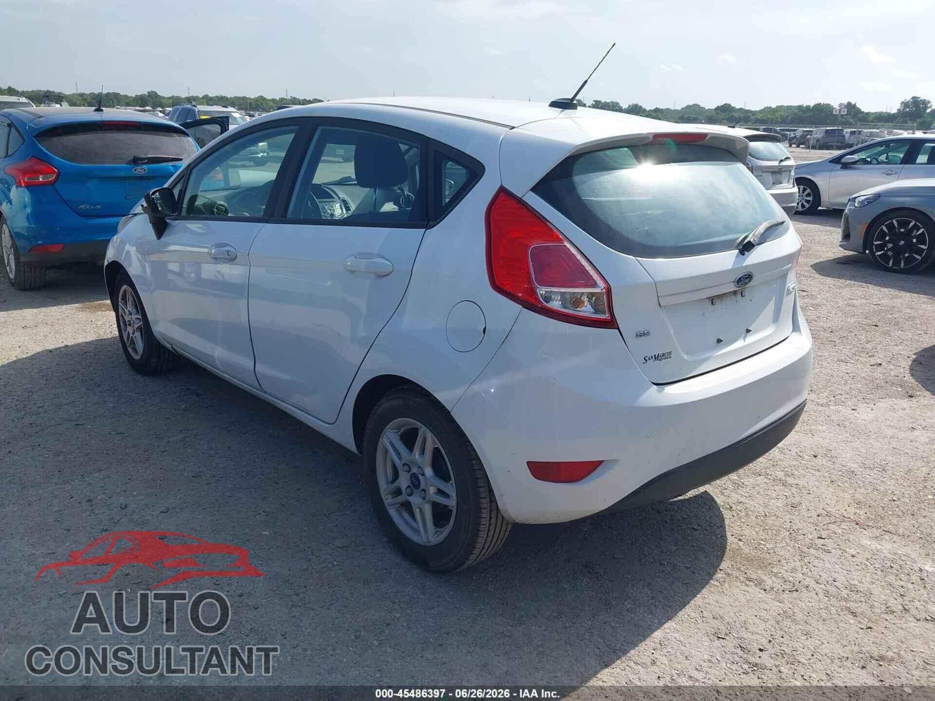FORD FIESTA 2017 - 3FADP4EJ6HM115237