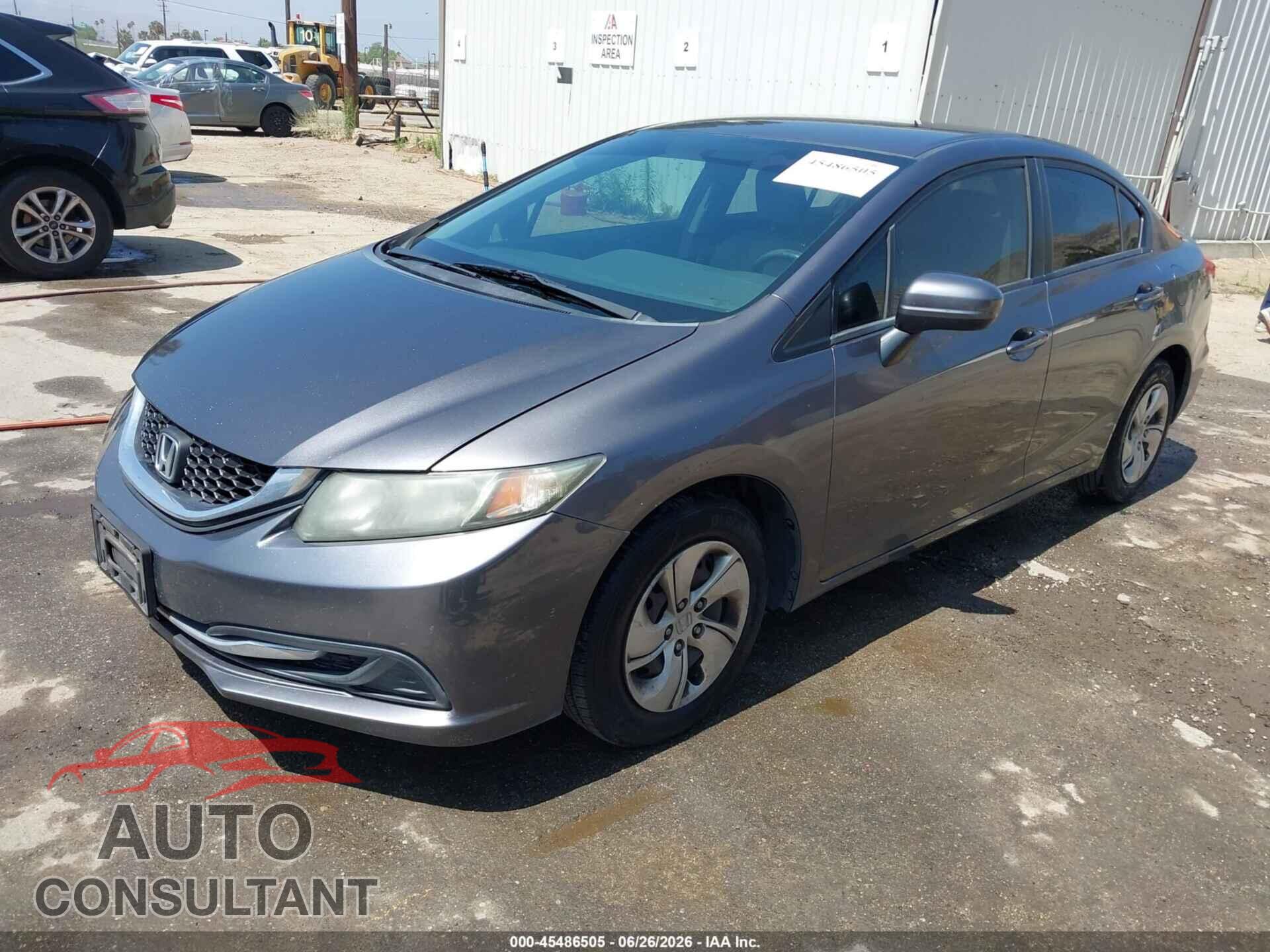 HONDA CIVIC 2014 - 19XFB2F58EE245923