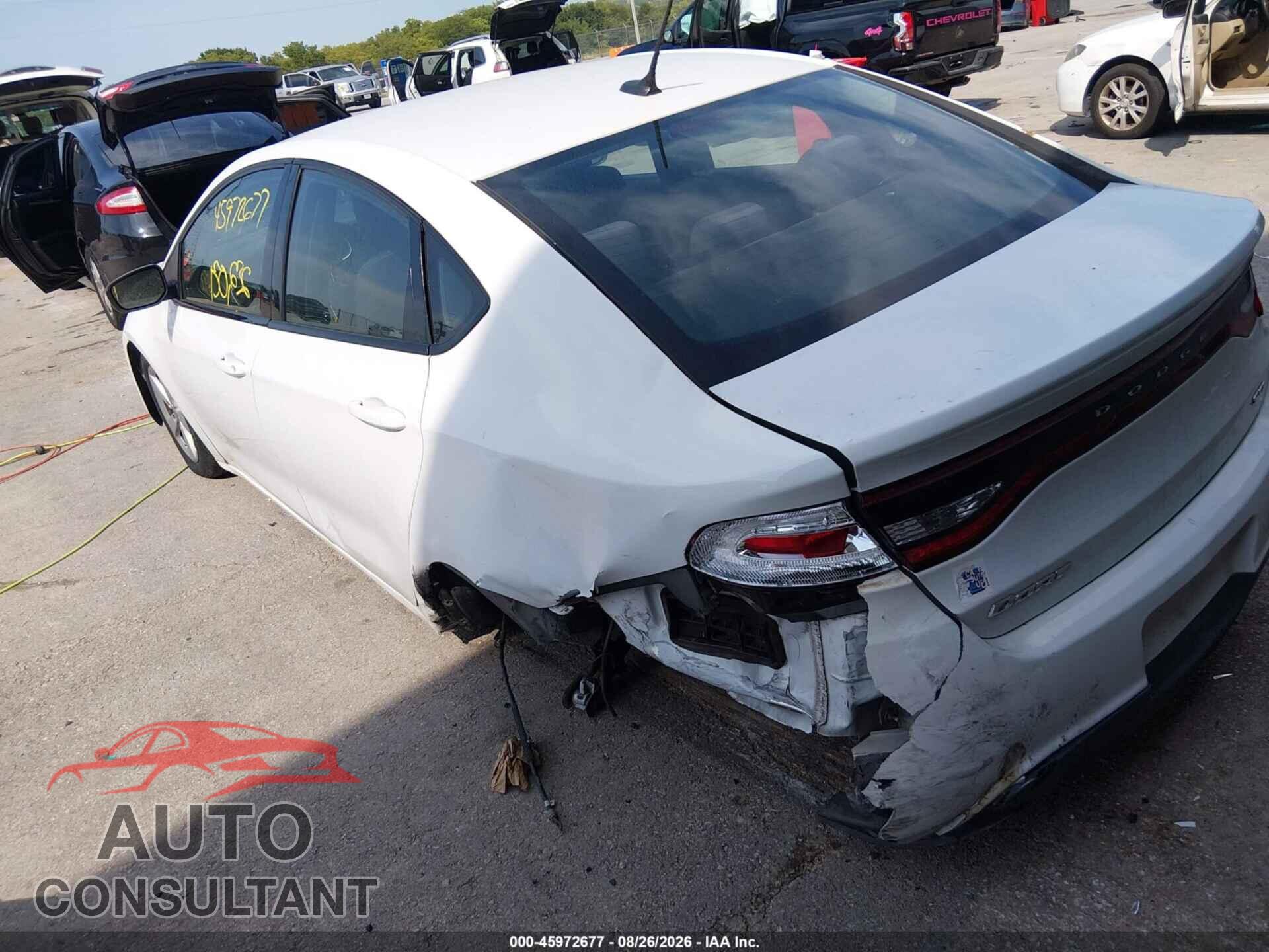 DODGE DART 2015 - 1C3CDFBB4FD420711