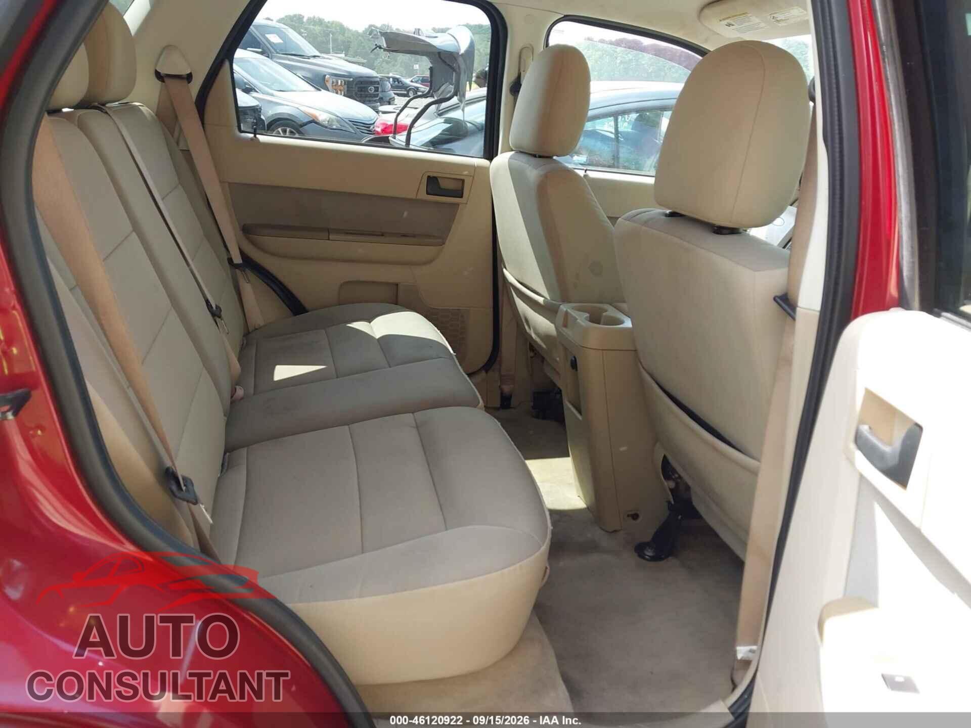 FORD ESCAPE 2010 - 1FMCU0D7XAKB41507