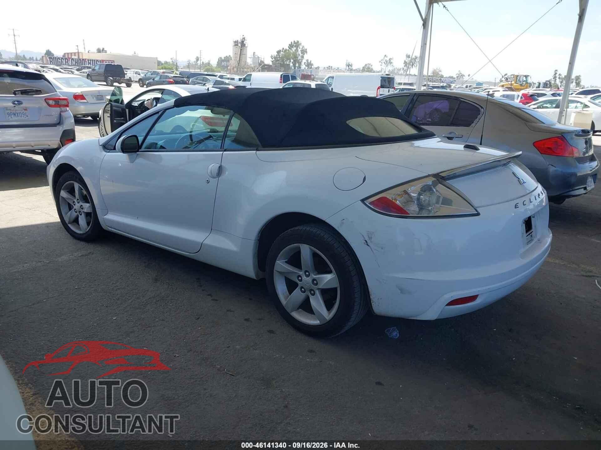 MITSUBISHI ECLIPSE SPYDER 2009 - 4A3AL25F49E010807