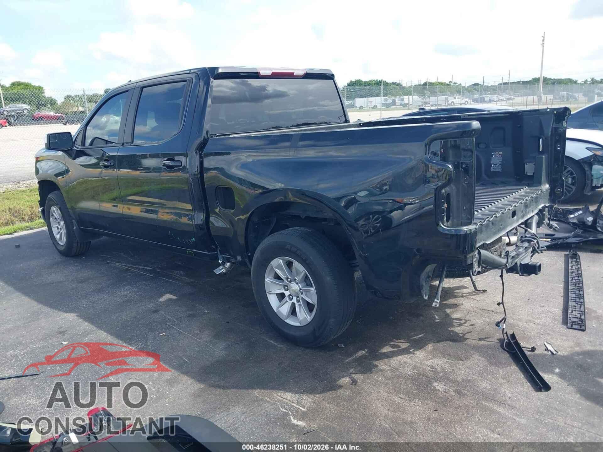 CHEVROLET SILVERADO 1500 2022 - 3GCPACEK6NG639994