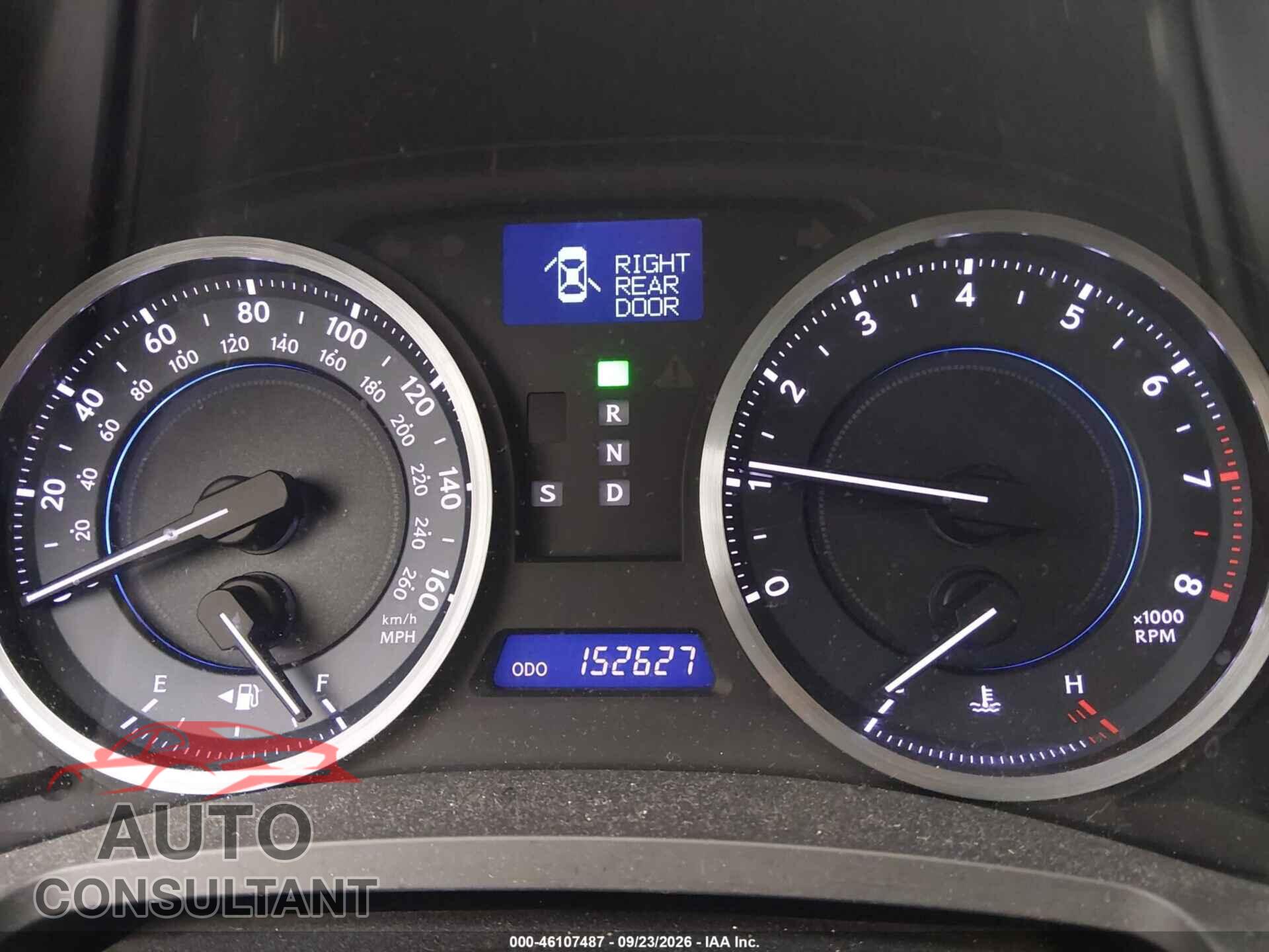LEXUS IS 250 2012 - JTHCF5C29C5060371