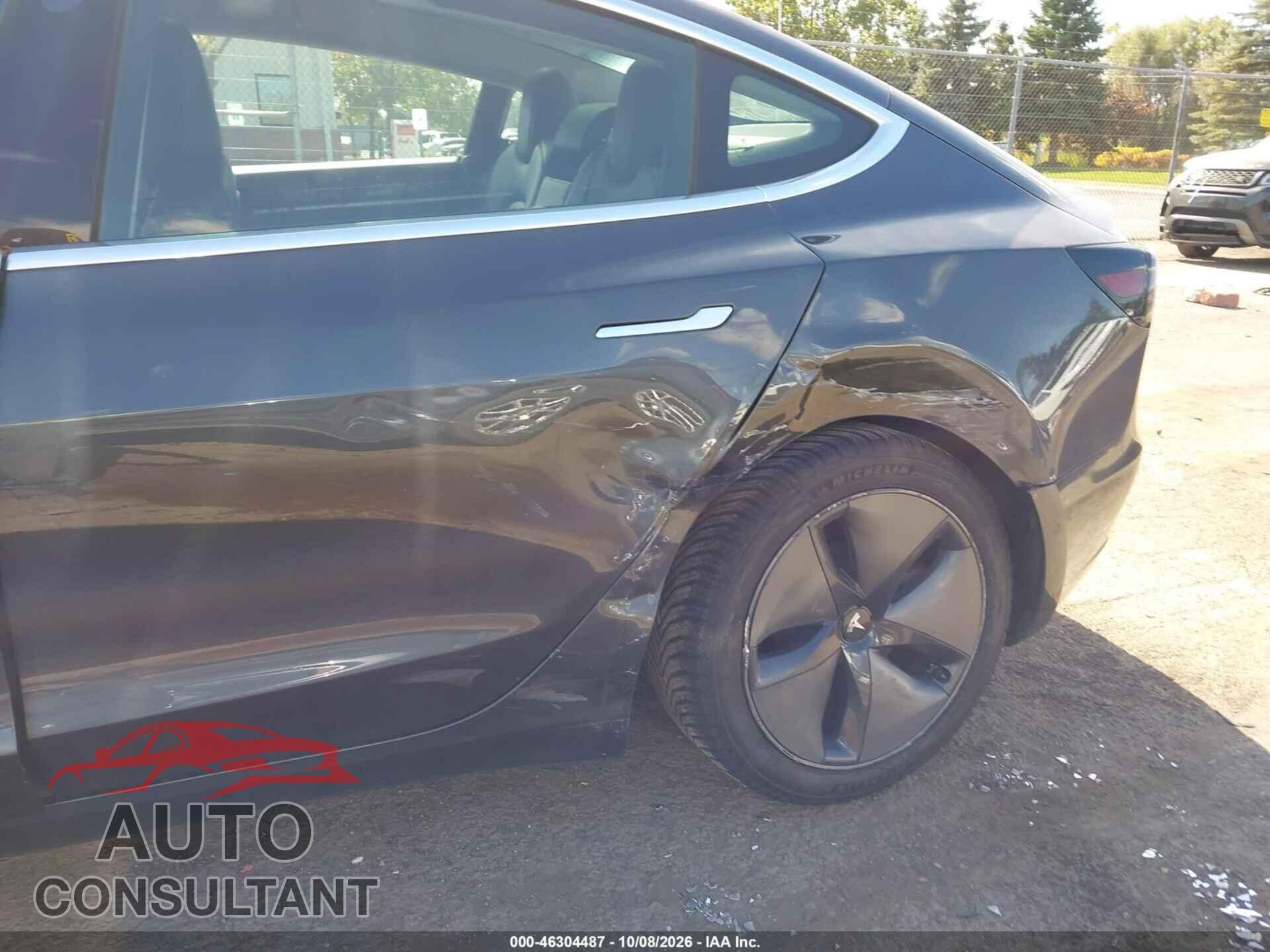 TESLA MODEL 3 2019 - 5YJ3E1EB6KF386541
