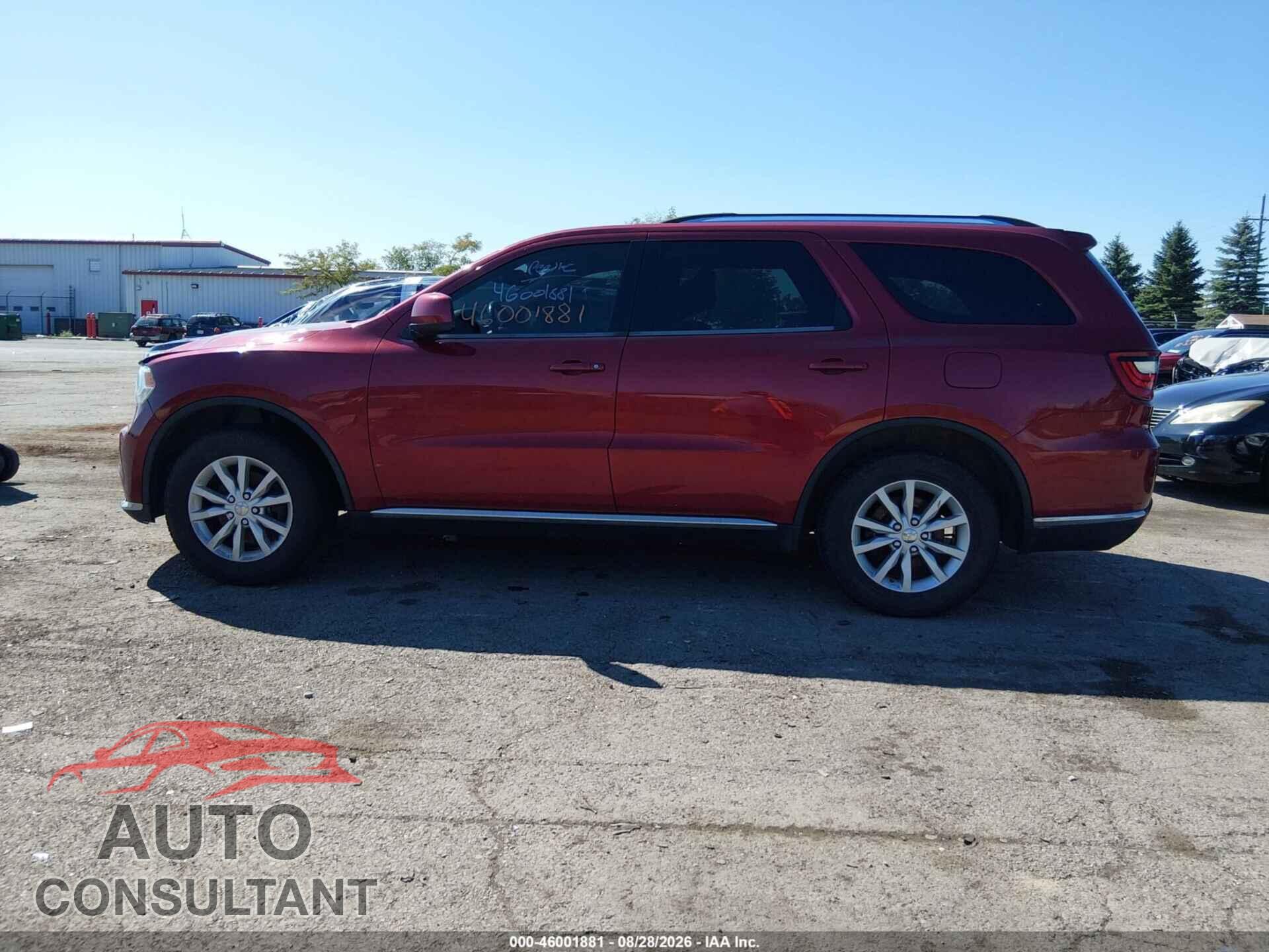 DODGE DURANGO 2014 - 1C4RDJAG4EC532788