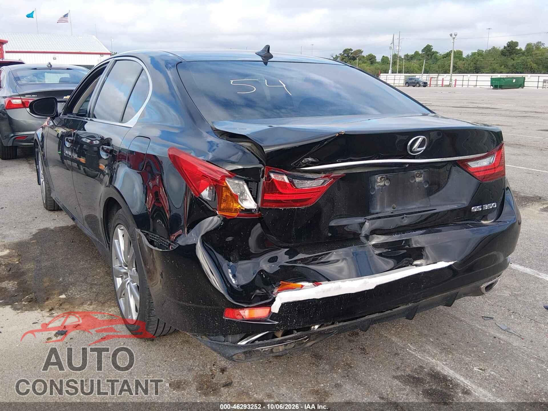 LEXUS GS 2013 - JTHBE1BL4D5003174