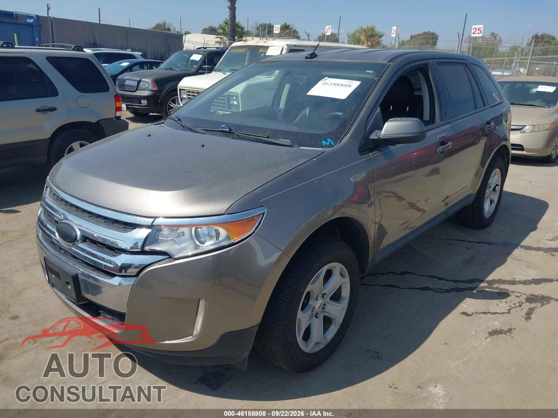 FORD EDGE 2013 - 2FMDK3JC3DBB89572