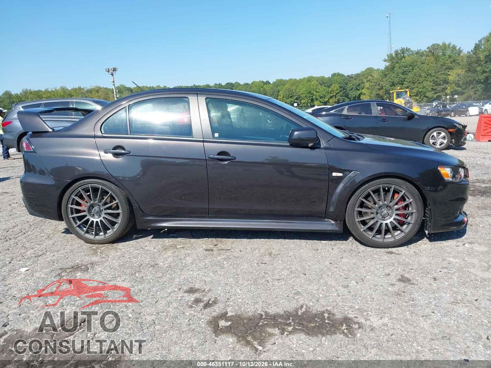 MITSUBISHI LANCER EVOLUTION 2011 - JA32W8FV8BU038451