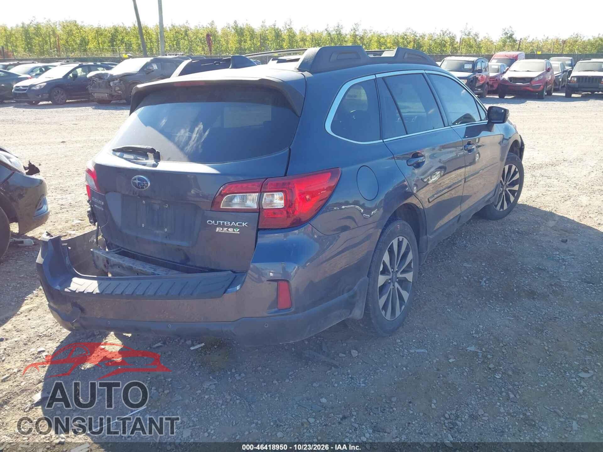 SUBARU OUTBACK 2017 - 4S4BSANC3H3391078