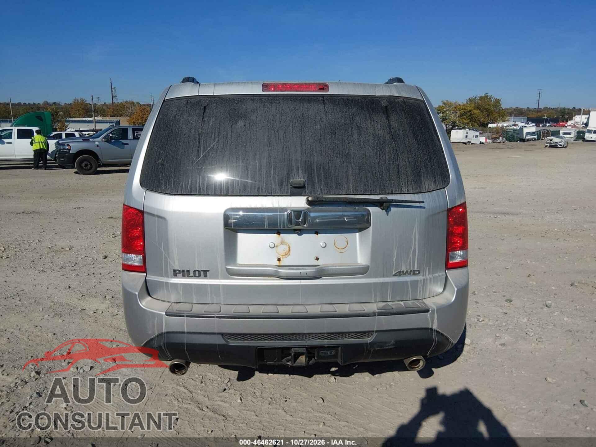 HONDA PILOT 2012 - 5FNYF4H47CB057558
