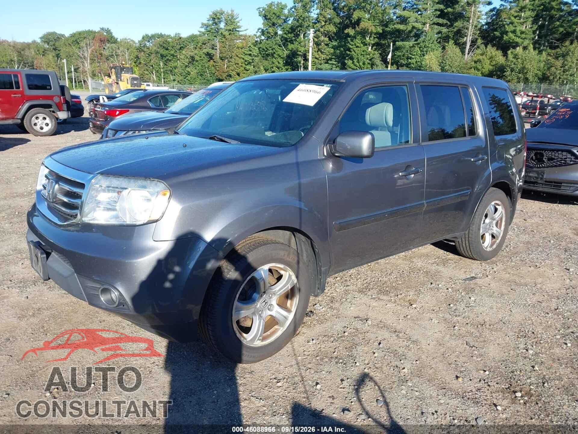 HONDA PILOT 2013 - 5FNYF4H5XDB075417