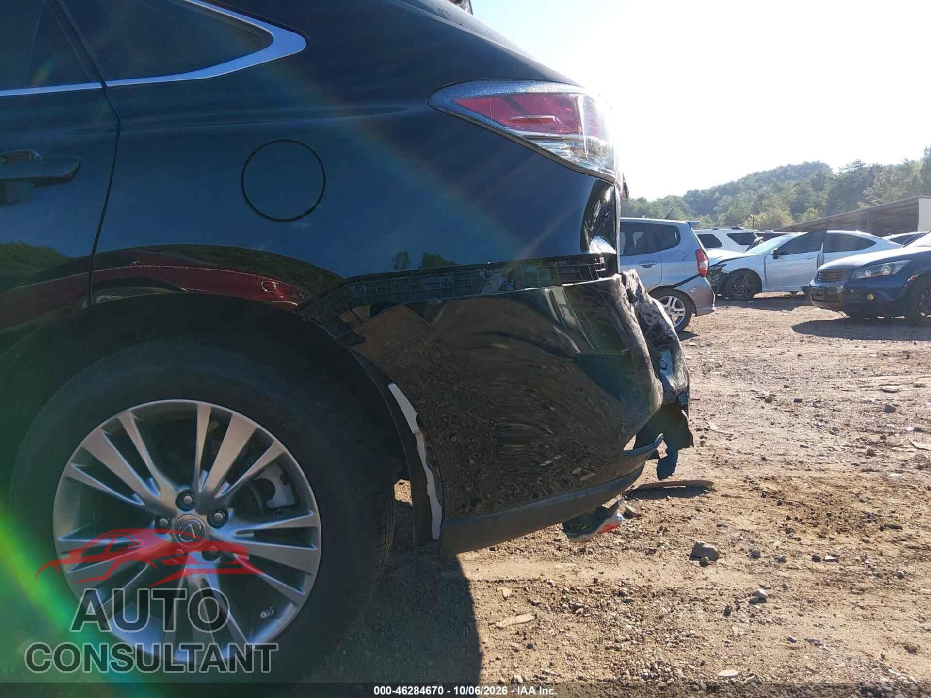 LEXUS RX 350 2013 - 2T2ZK1BA3DC121061