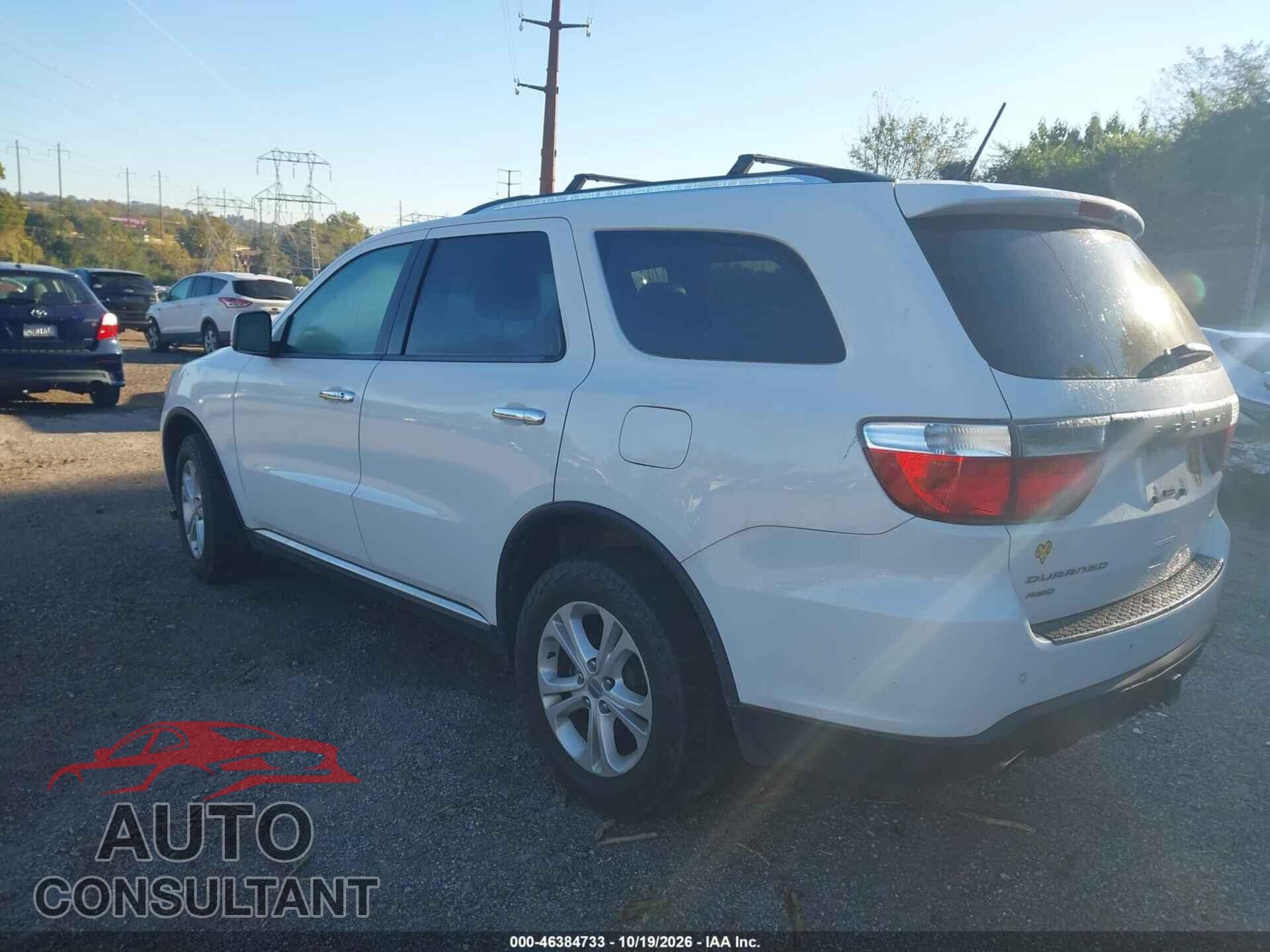 DODGE DURANGO 2013 - 1C4SDJDT7DC652397